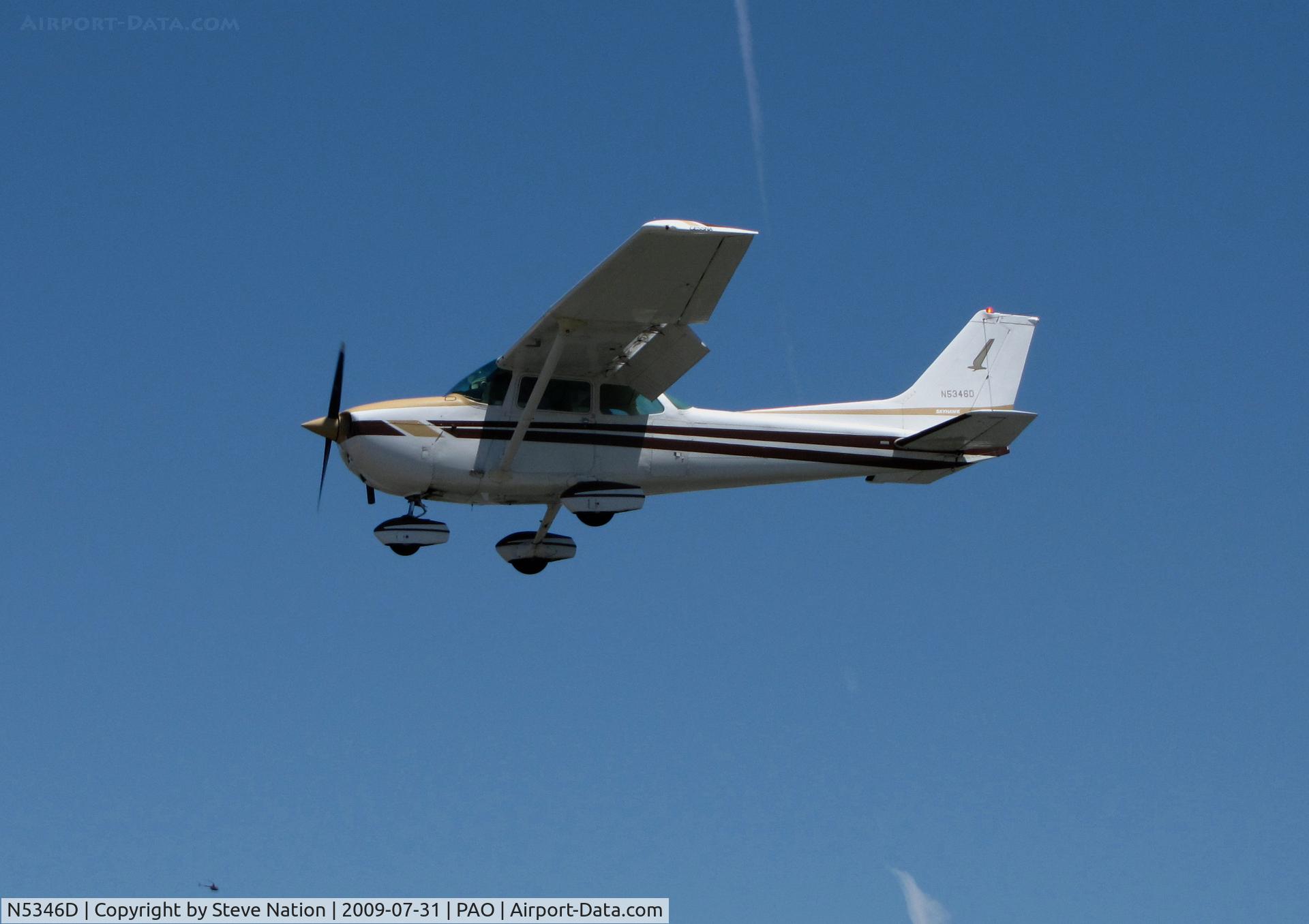 N5346D, 1979 Cessna 172N C/N 17272534, 1979 Cessna 172N landing