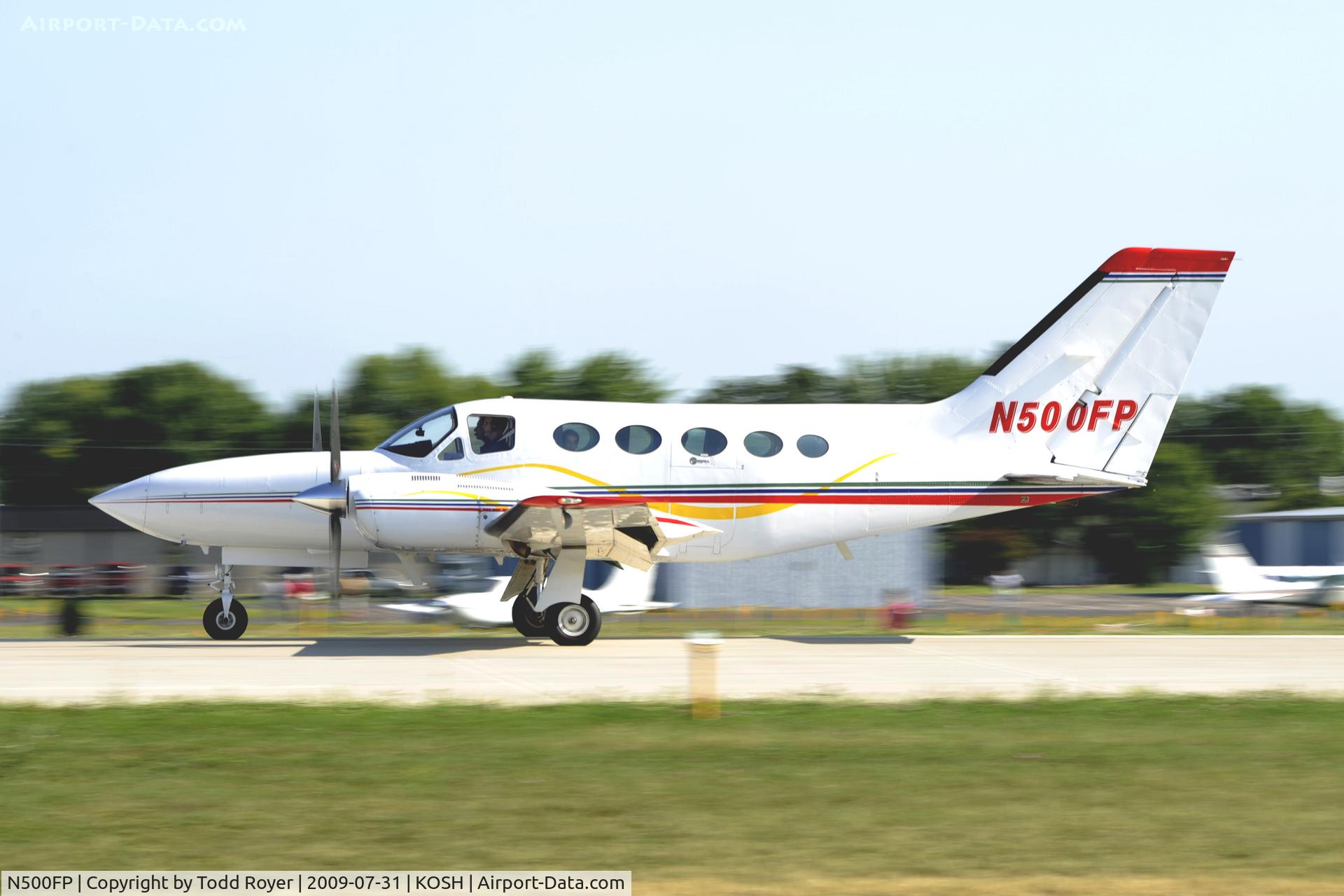 N500FP, 1978 Cessna 421C Golden Eagle C/N 421C0488, Oshkosh EAA Fly-in 2009