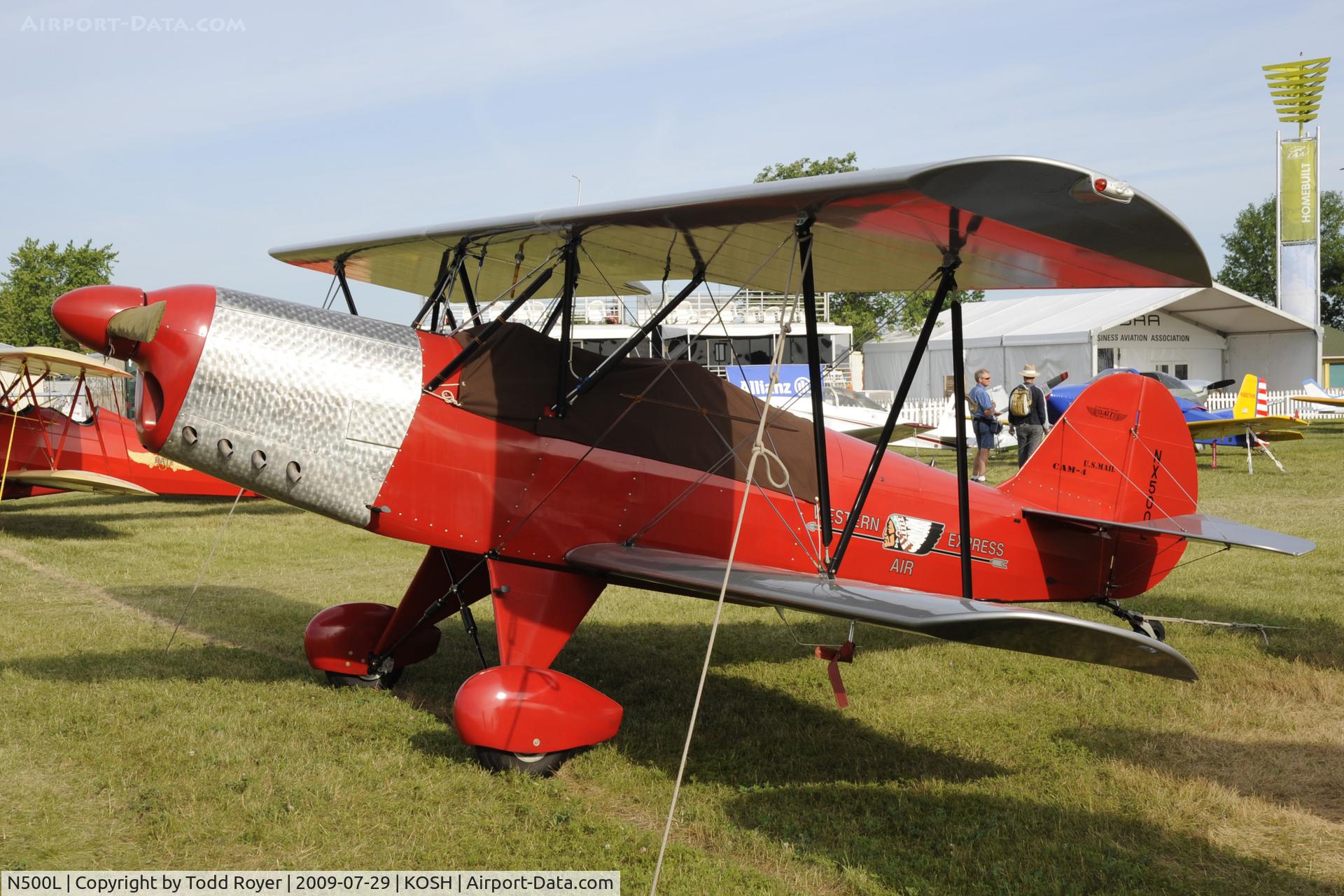 N500L, 1999 Hatz XB-II C/N 500, Oshkosh EAA Fly-in 2009