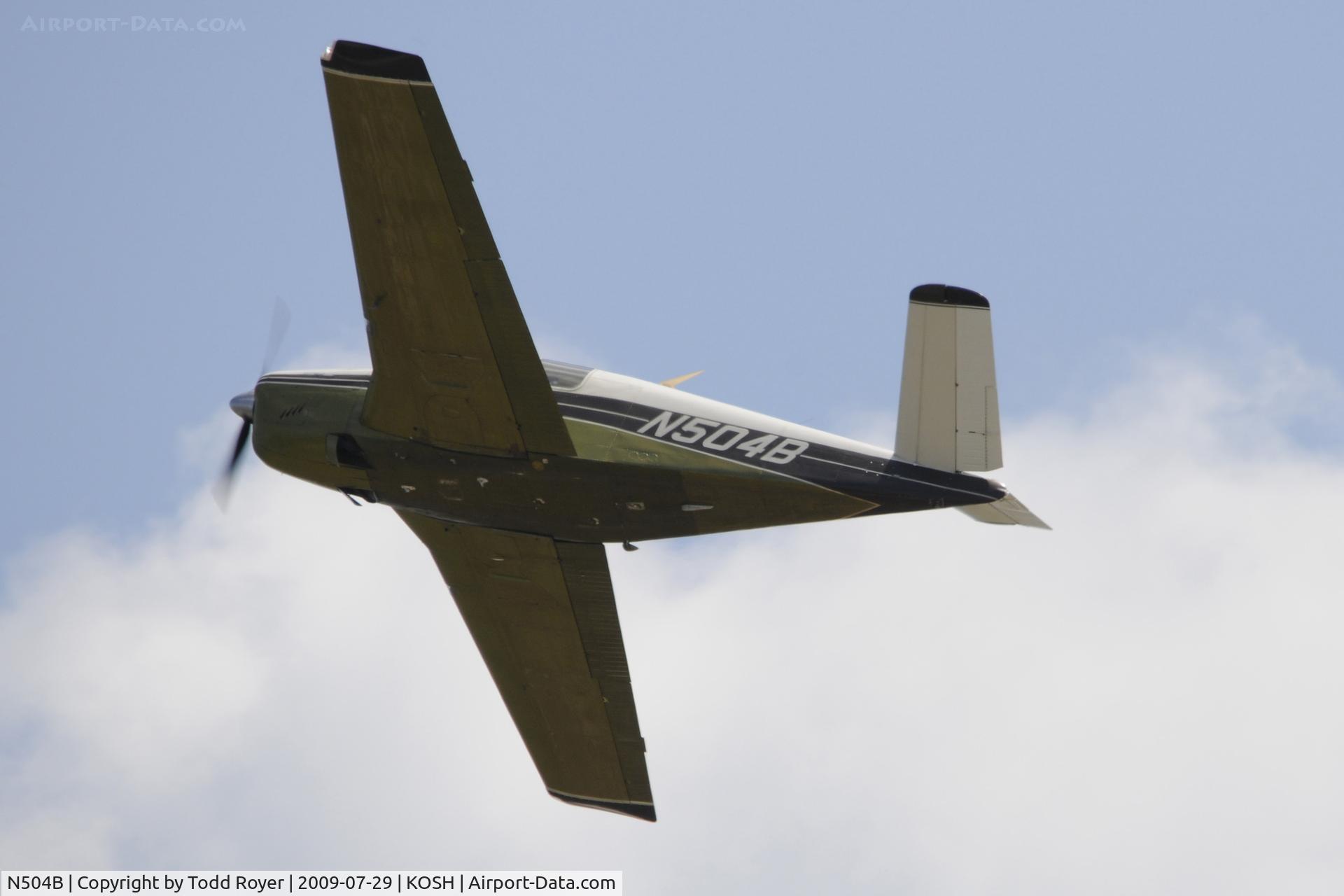 N504B, 1948 Beech A35 Bonanza C/N D-1526, Oshkosh EAA Fly-in 2009