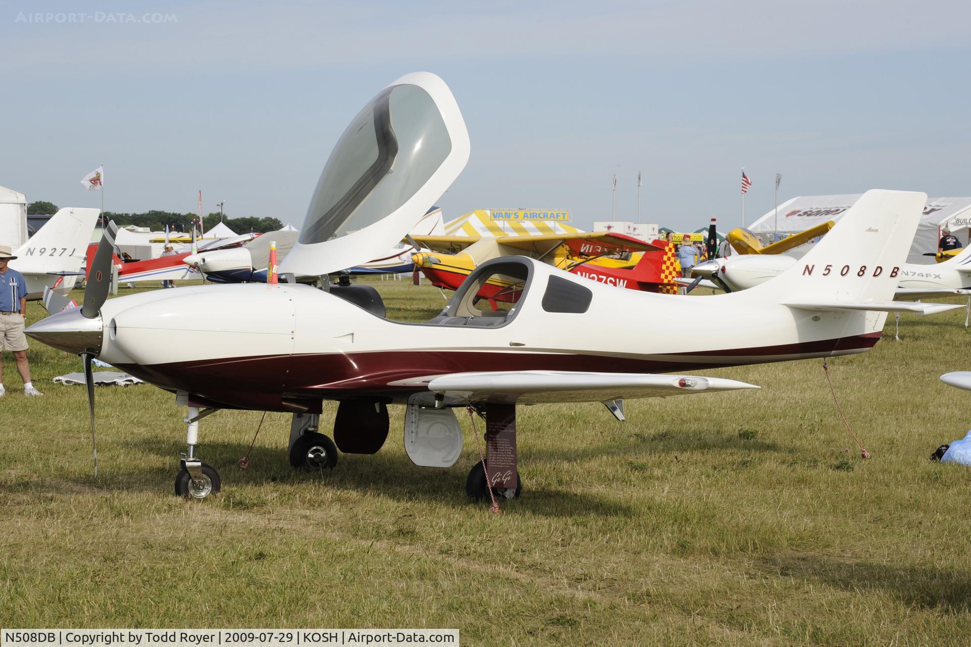 N508DB, 2004 Lancair Legacy C/N L2K-198, Oshkosh EAA Fly-in 2009