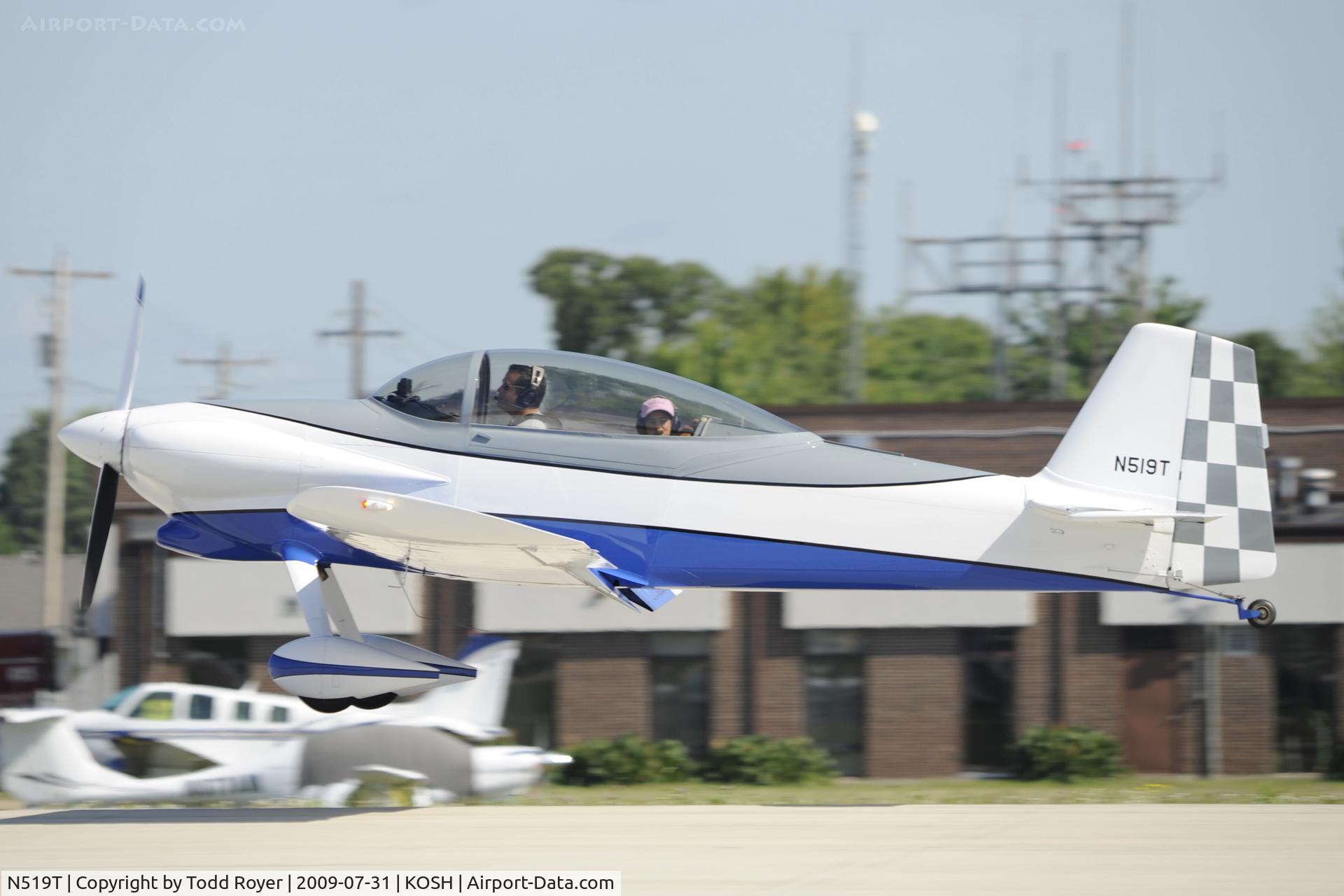 N519T, 1999 Vans RV-4 C/N 3881, Oshkosh EAA Fly-in 2009