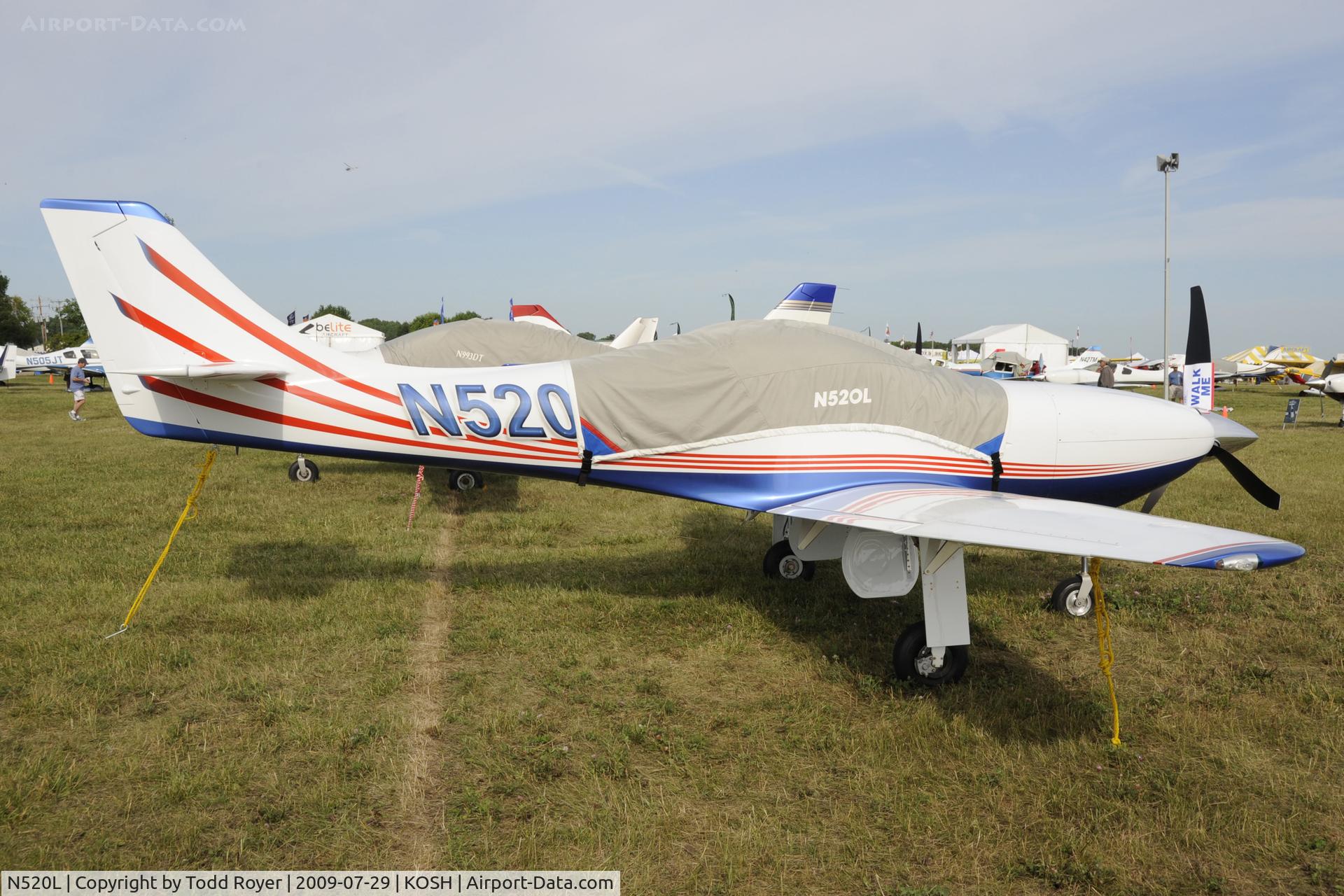 N520L, 2004 Lancair Legacy C/N L2K-140, Oshkosh EAA Fly-in 2009