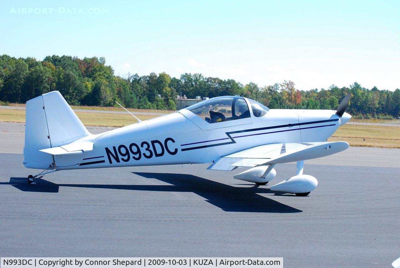 N993DC, 1998 Vans RV-6 C/N 23096, RV-6