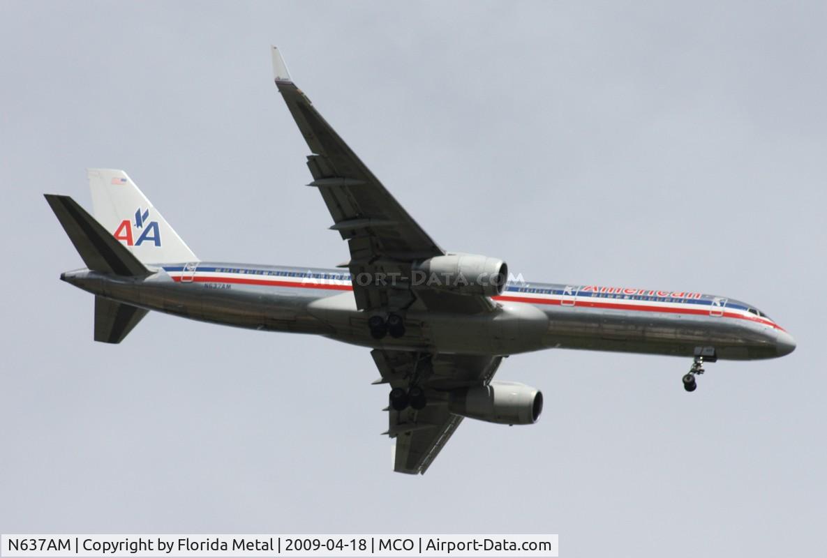 N637AM, 1991 Boeing 757-223 C/N 24595, American 757-200