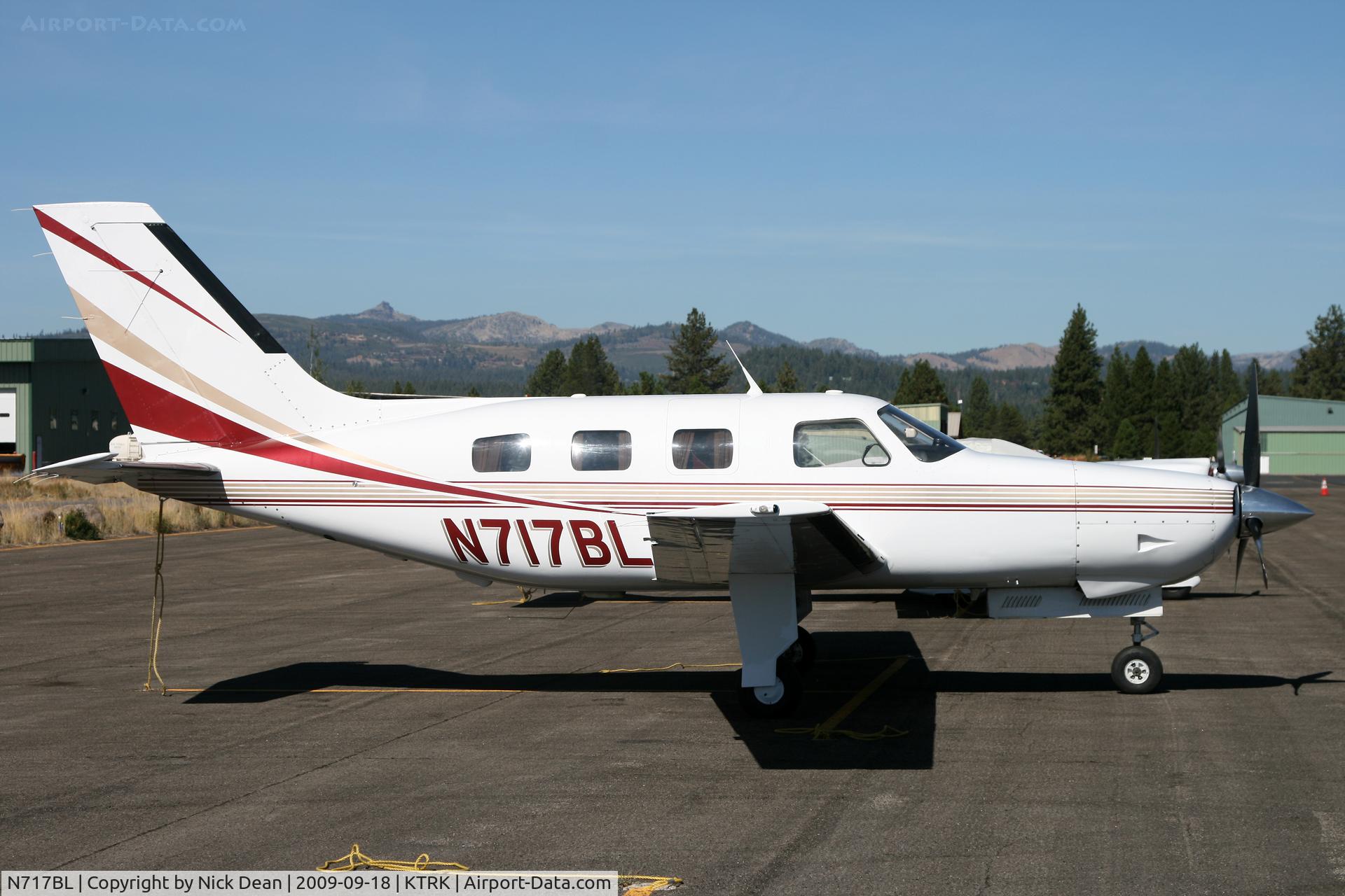 N717BL, 1985 Piper PA-46-310P Malibu C/N 46-8508082, KTRK