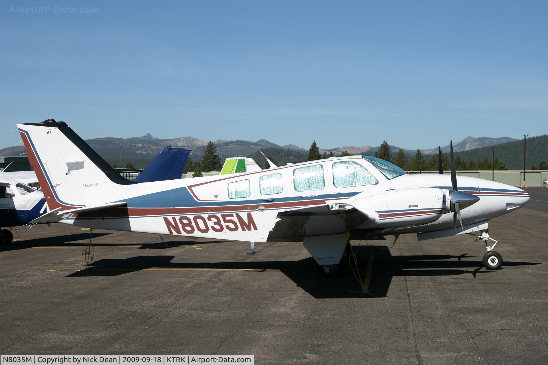N8035M, 1990 Beech 58 Baron C/N TH-1605, KTRK