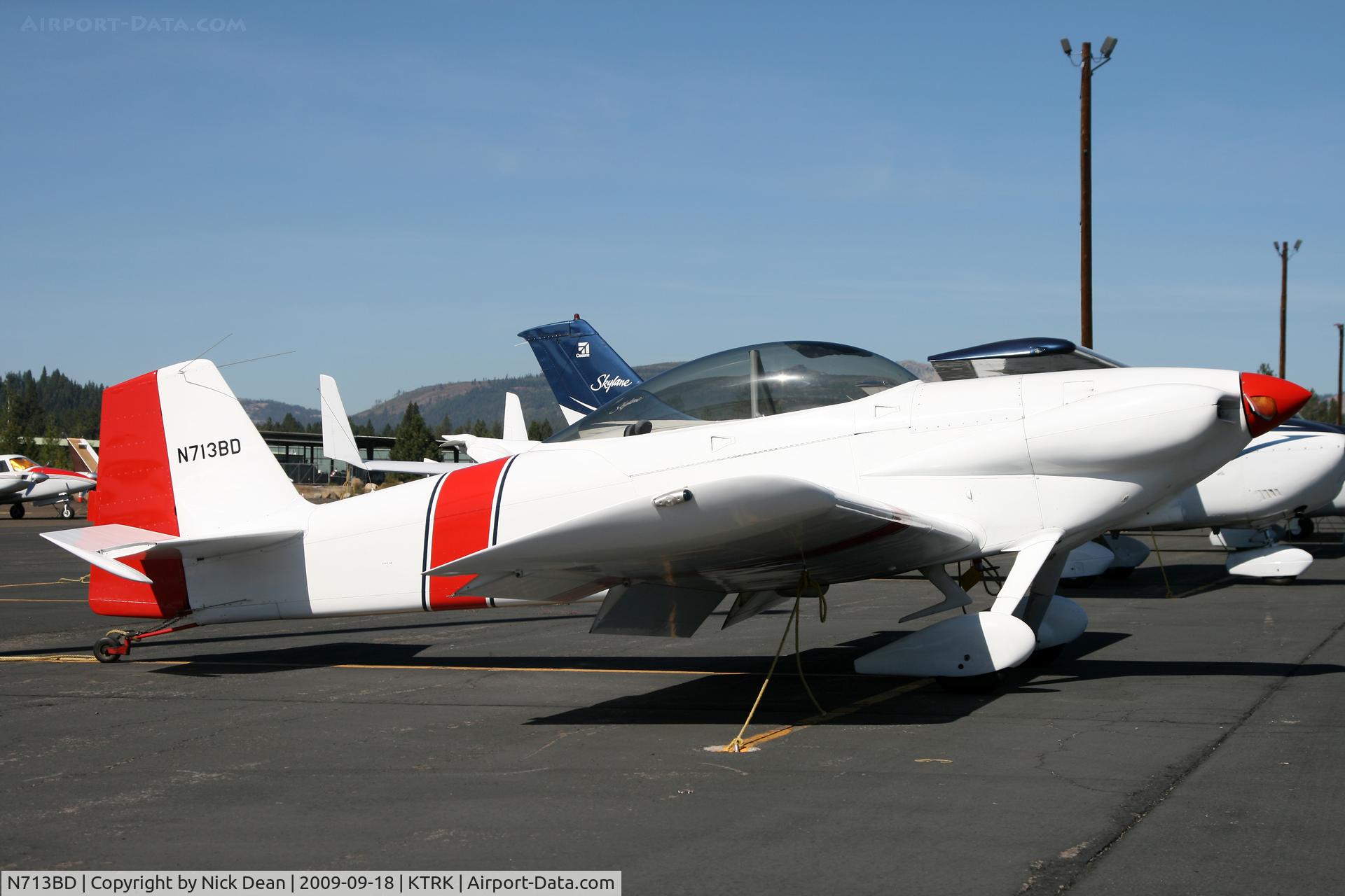 N713BD, 1986 Vans RV-4 C/N 713, KTRK