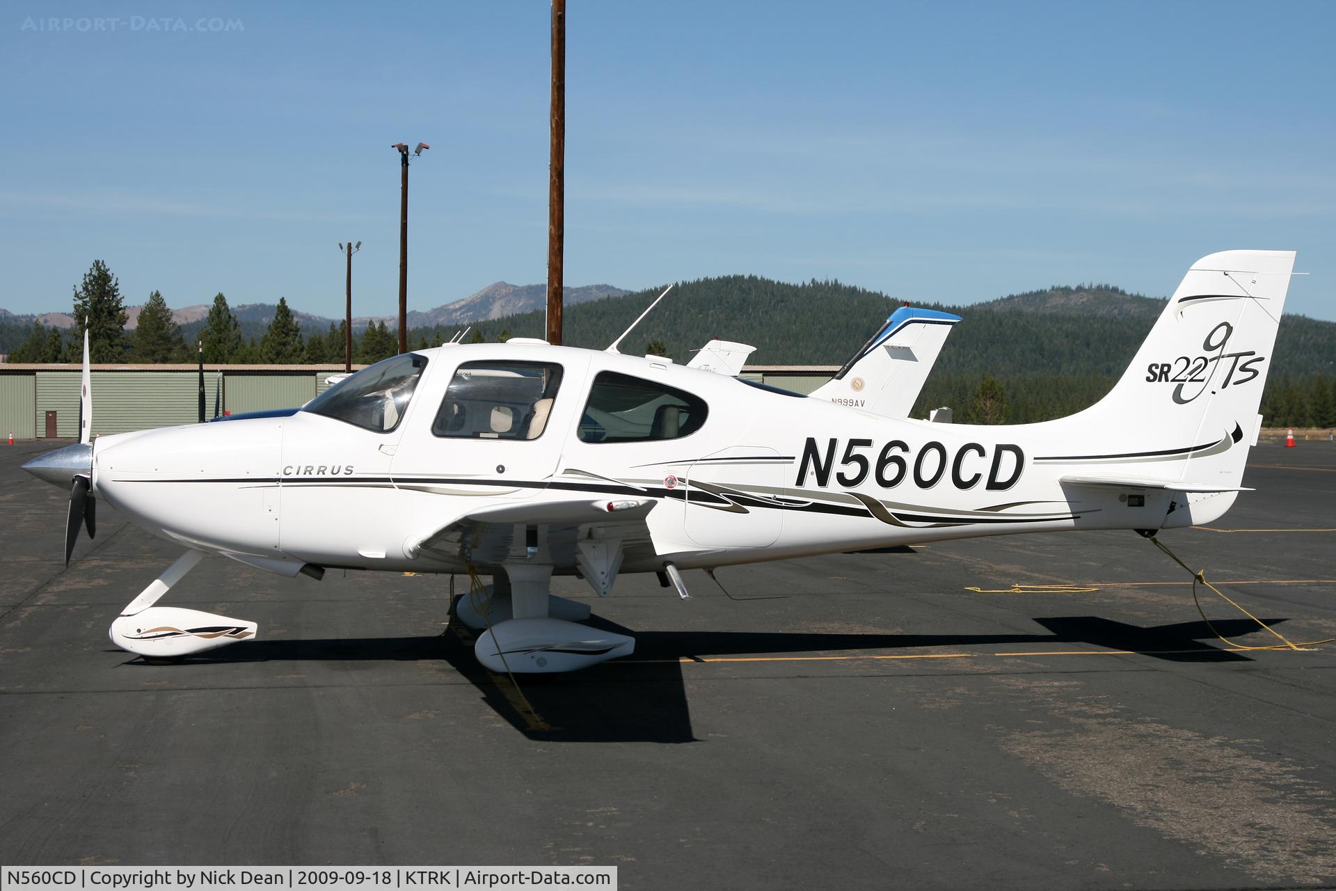 N560CD, 2005 Cirrus SR22 C/N 1644, KTRK