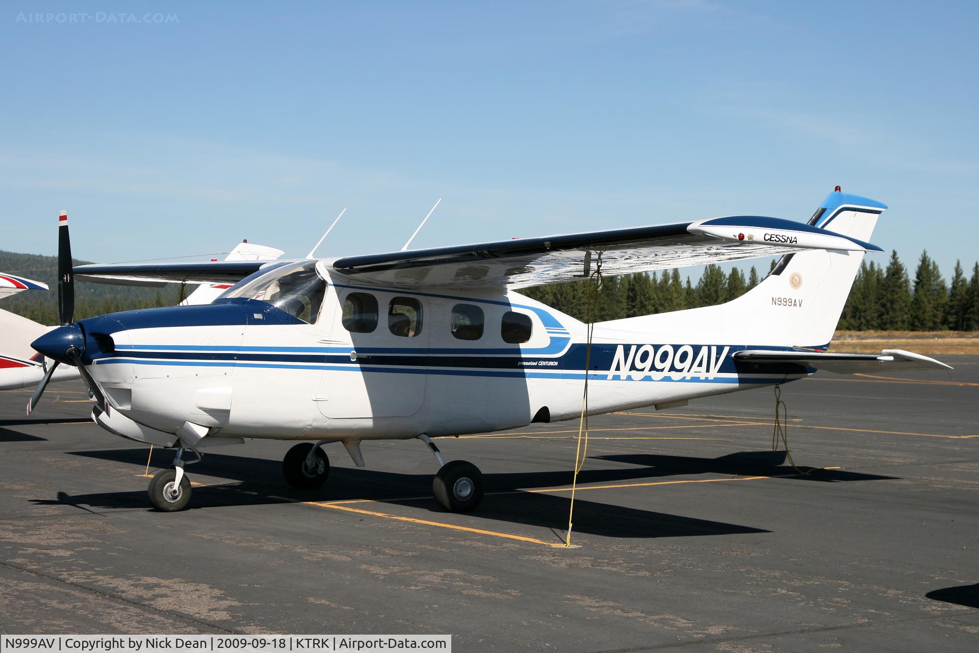 N999AV, 1979 Cessna P210N Pressurised Centurion C/N P21000257, KTRK