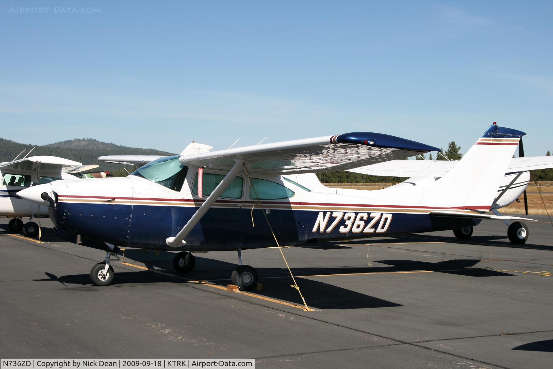 N736ZD, 1979 Cessna TR182 Turbo Skylane RG C/N R18200797, KTRK