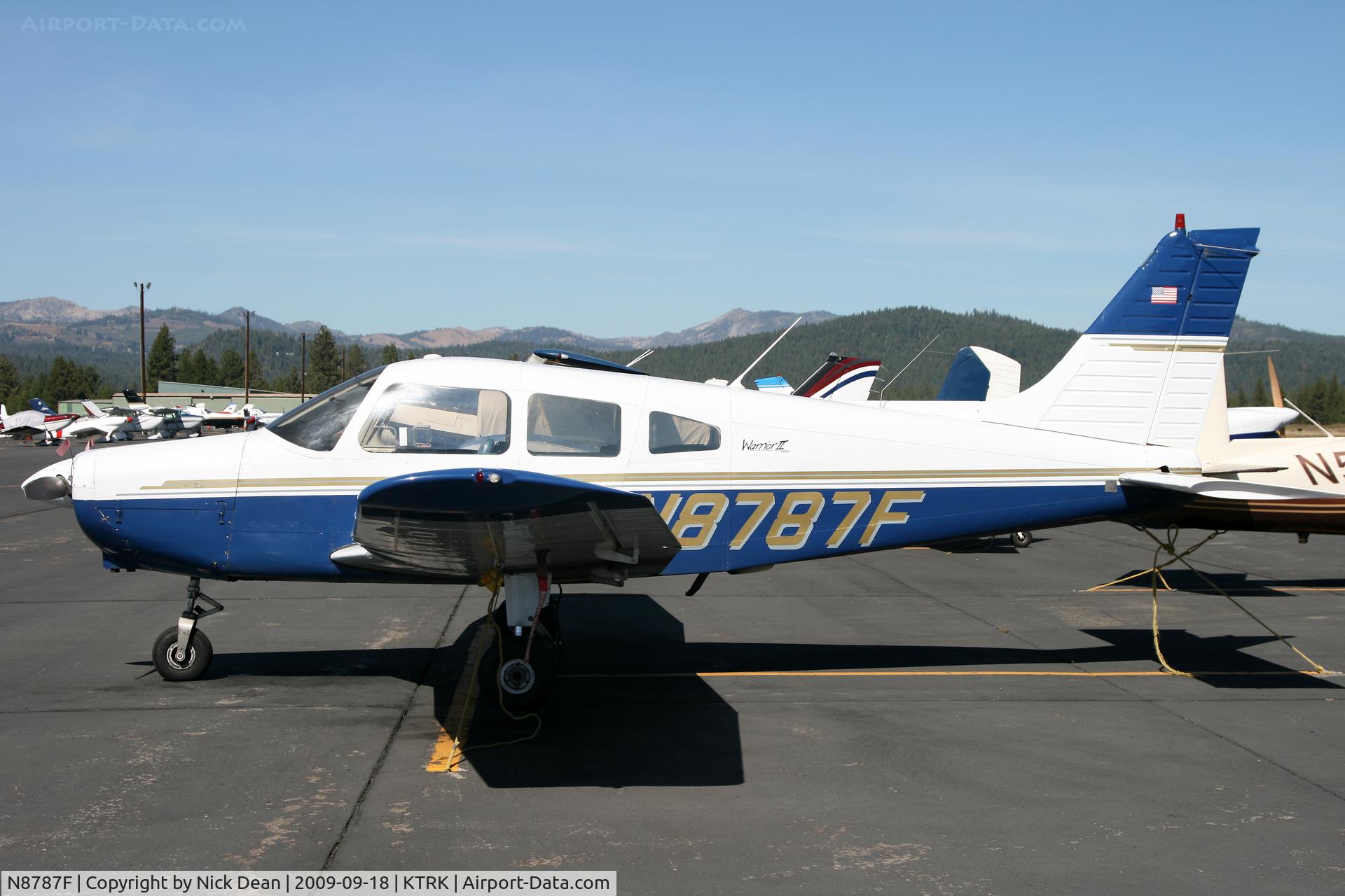 N8787F, 1976 Piper PA-28-151 C/N 28-7715289, KTRK
