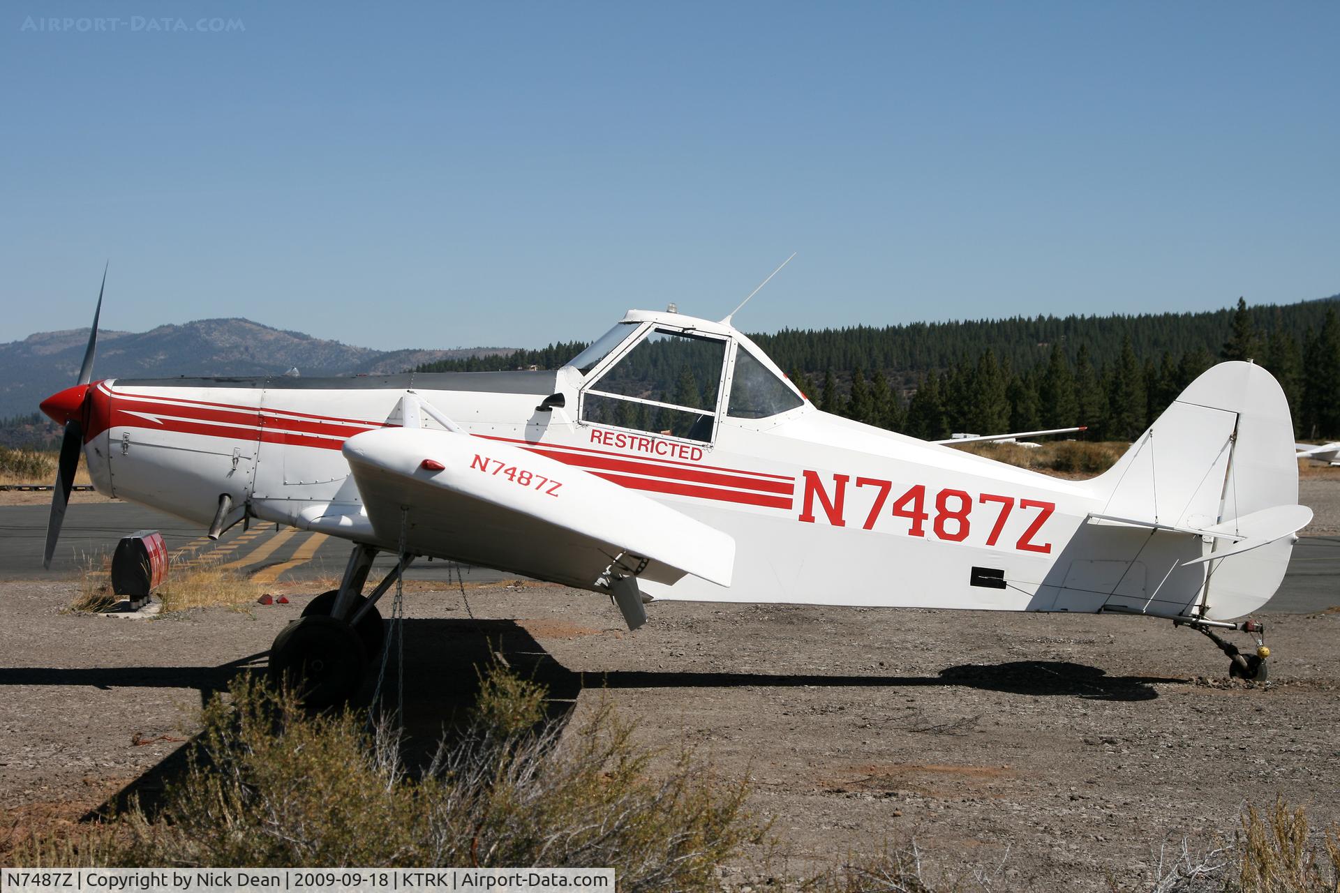 N7487Z, 1965 Piper PA-25-235 Pawnee C/N 25-3502, KTRK