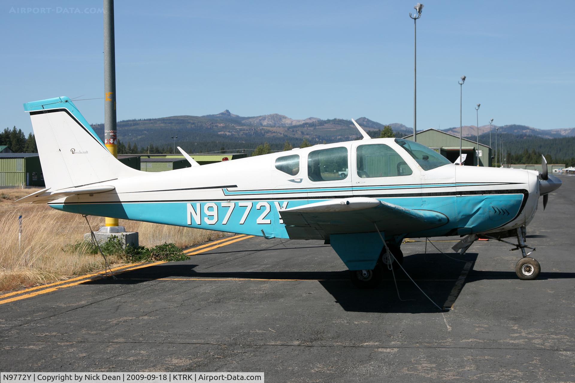 N9772Y, 1963 Beech 35-B33 Debonair C/N CD-686, KTRK