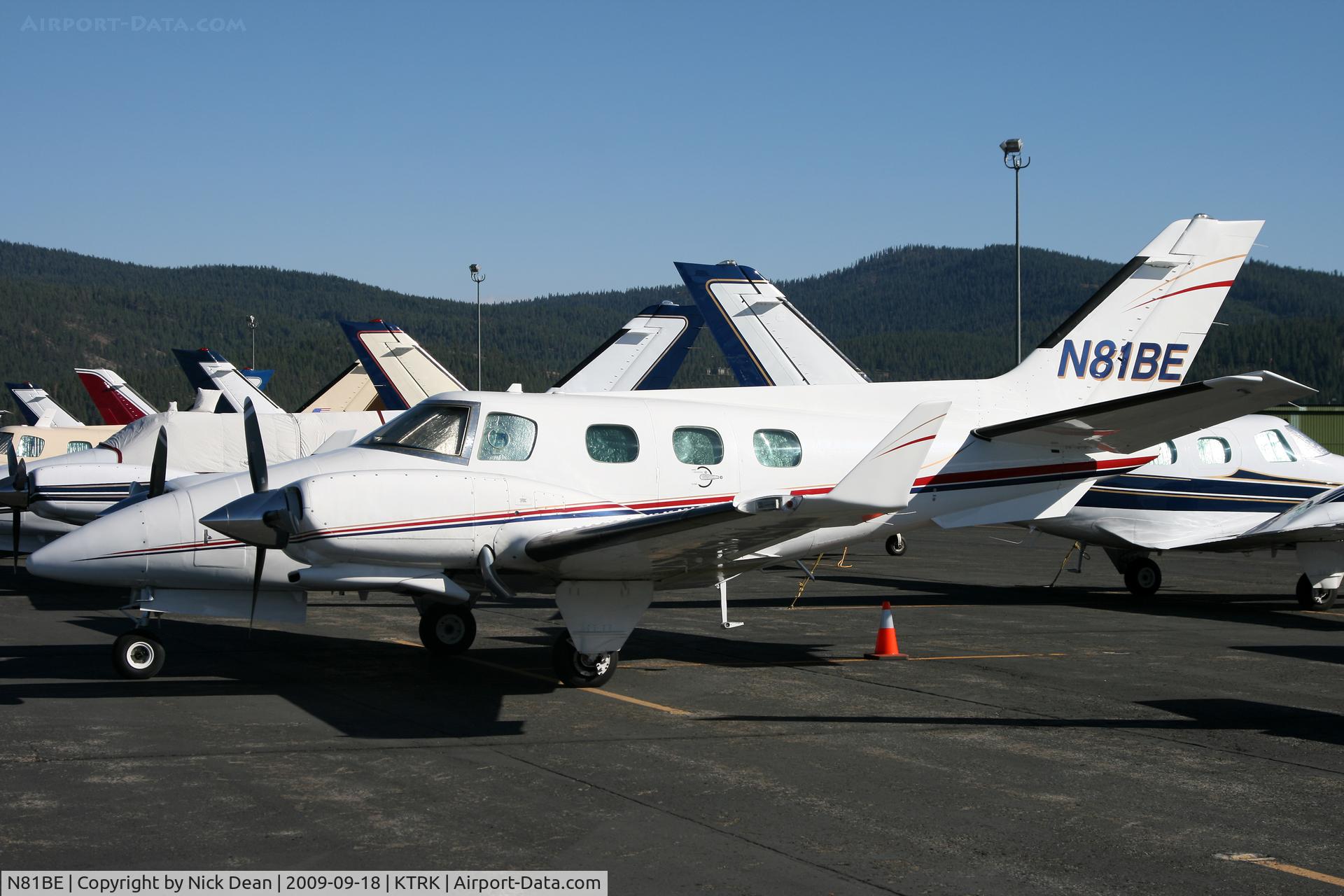N81BE, 1978 Beech B-60 Duke C/N P-474, KTRK