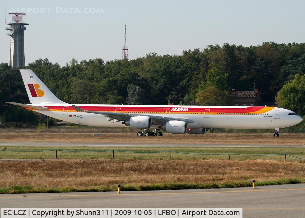 EC-LCZ, 2009 Airbus A340-642X C/N 993, Delivery day but going to LDE for storage...