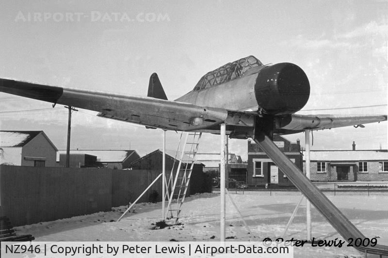 NZ946, 1941 North American AT-6 Harvard II C/N 66-2759, In playground at Methven 1967