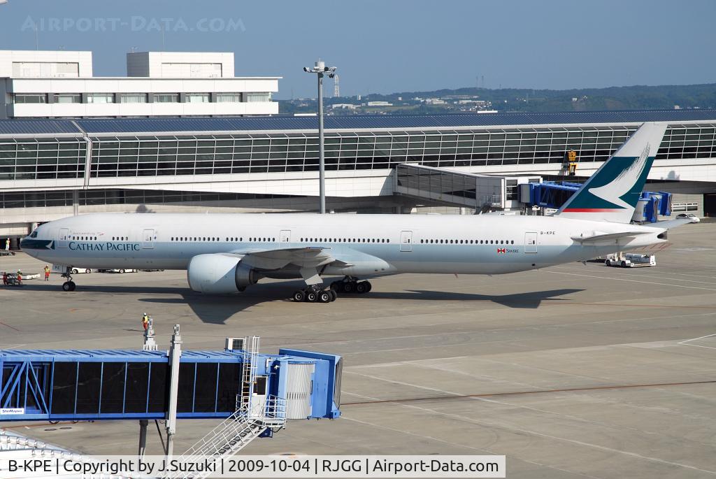 B-KPE, 2007 Boeing 777-367/ER C/N 36156, Cathay Pacific