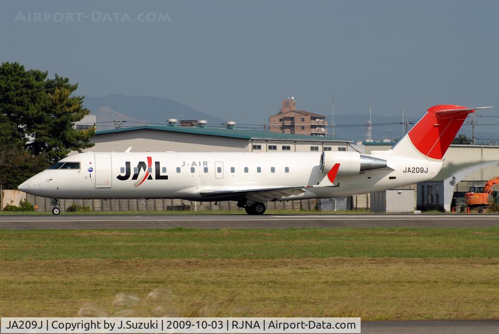 JA209J, 2006 Bombardier CRJ-200ER (CL-600-2B19) C/N 8062, J-Air