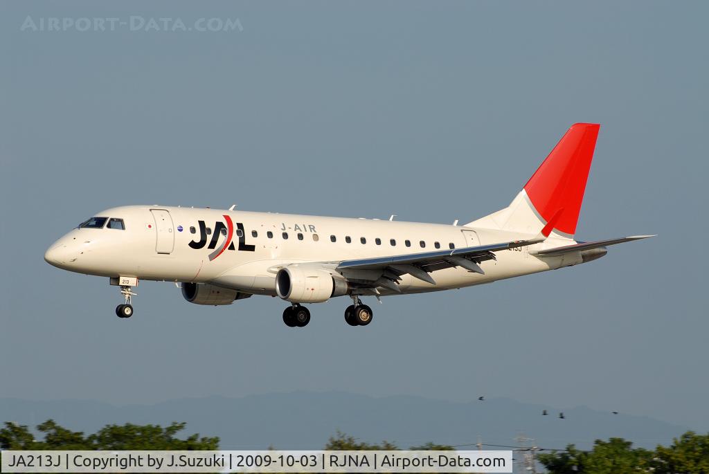 JA213J, 2009 Embraer 170ST (ERJ-170-100ST) C/N 17000285, J-Air