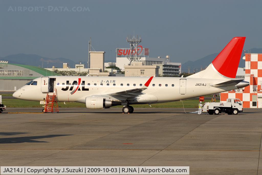 JA214J, 2009 Embraer 170ST (ERJ-170-100ST) C/N 17000295, J-Air