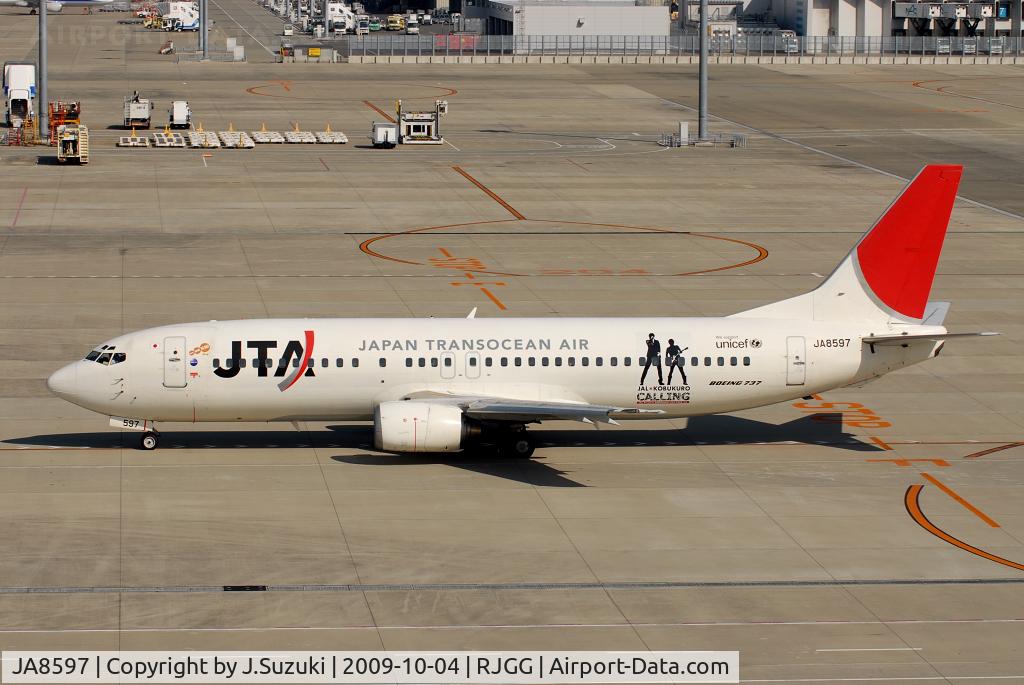 JA8597, 1998 Boeing 737-4Q3 C/N 27660, Japan Transocean Air