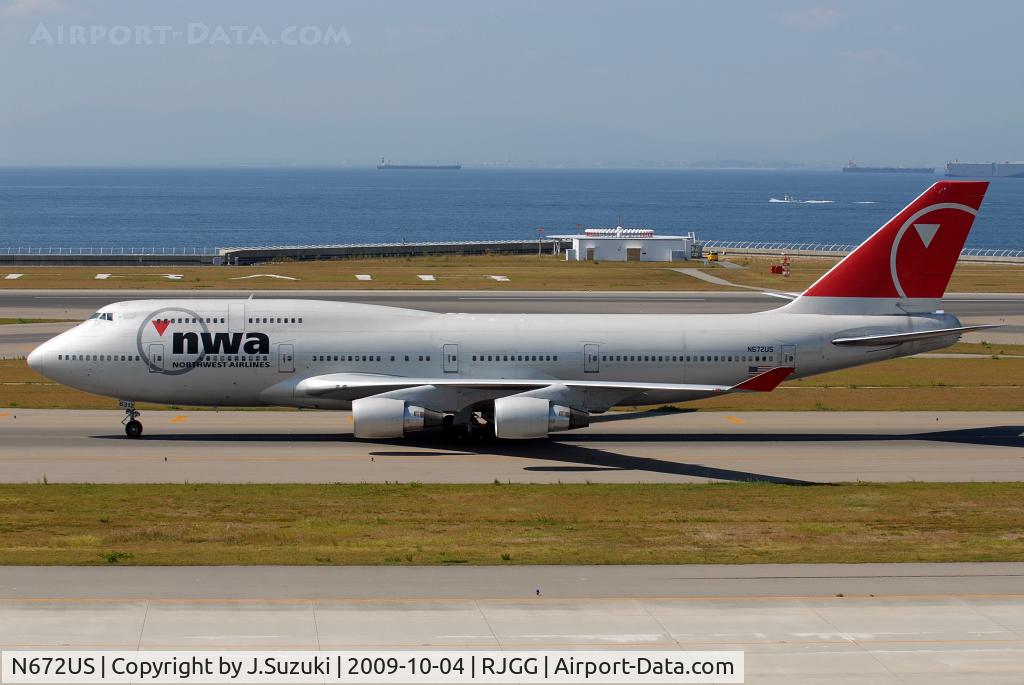N672US, 1999 Boeing 747-451 C/N 30267, Northwest Airlines