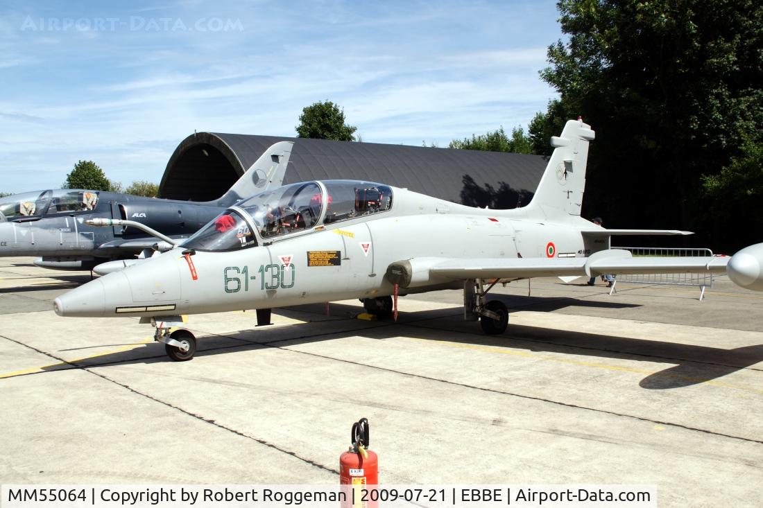 MM55064, Aermacchi MB-339CD C/N 6862/194/CD003, AERMACCHI MB-339CD.61 130.AMI.Open door Beauvechain