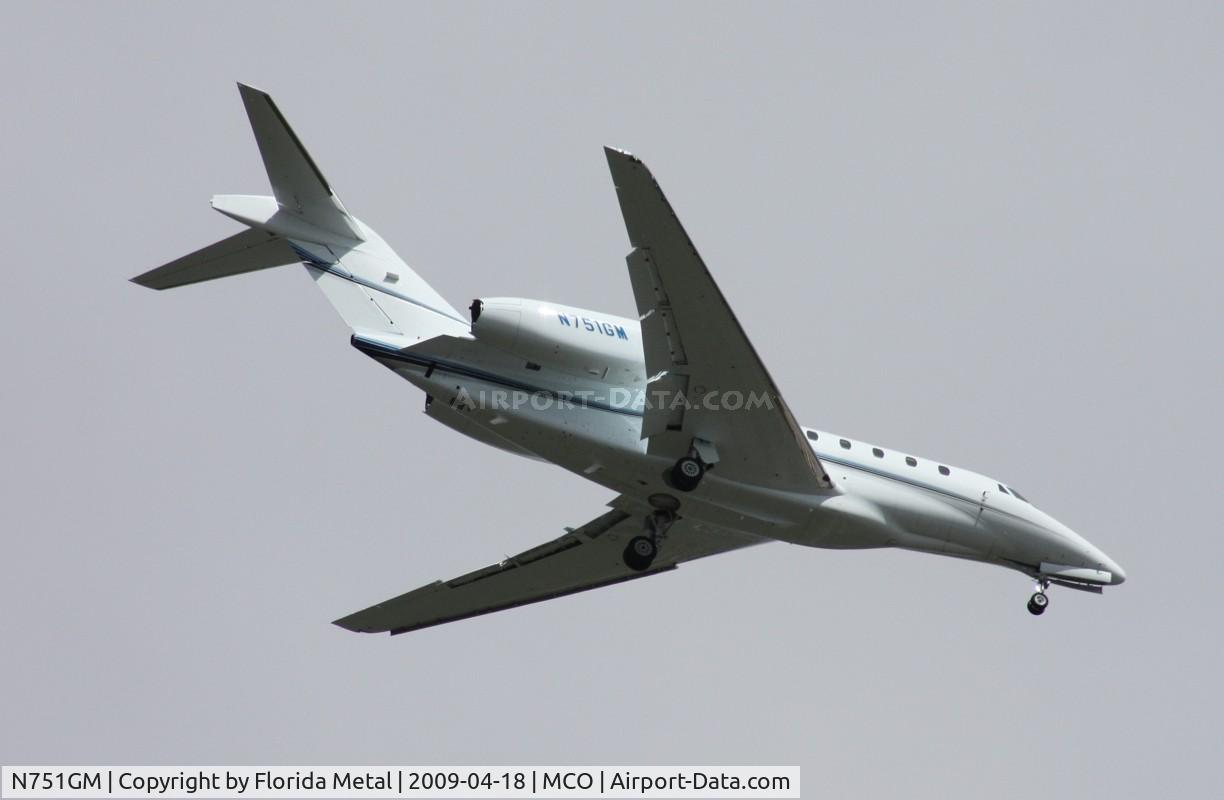 N751GM, 2003 Cessna 750 Citation X C/N 750-0207, General Mills C750