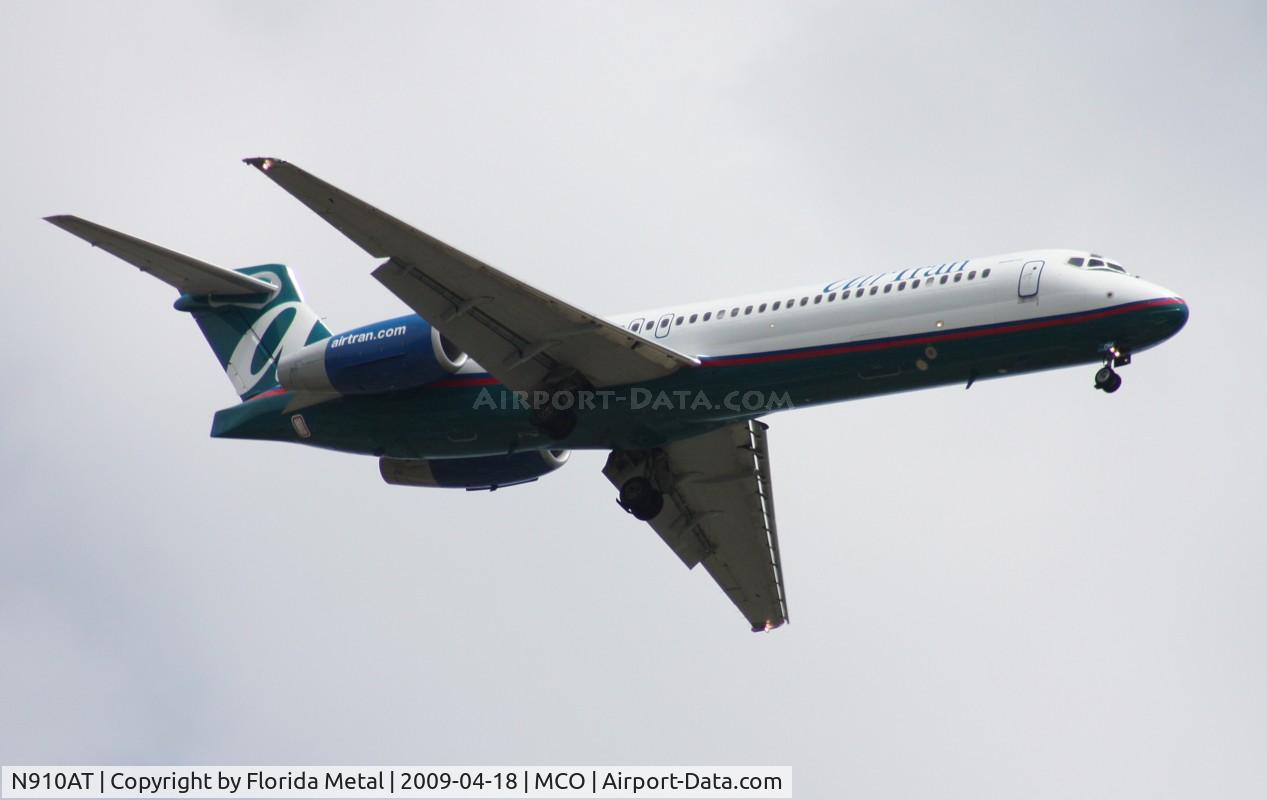 N910AT, 2001 Boeing 717-200 C/N 55086, Air Tran 717
