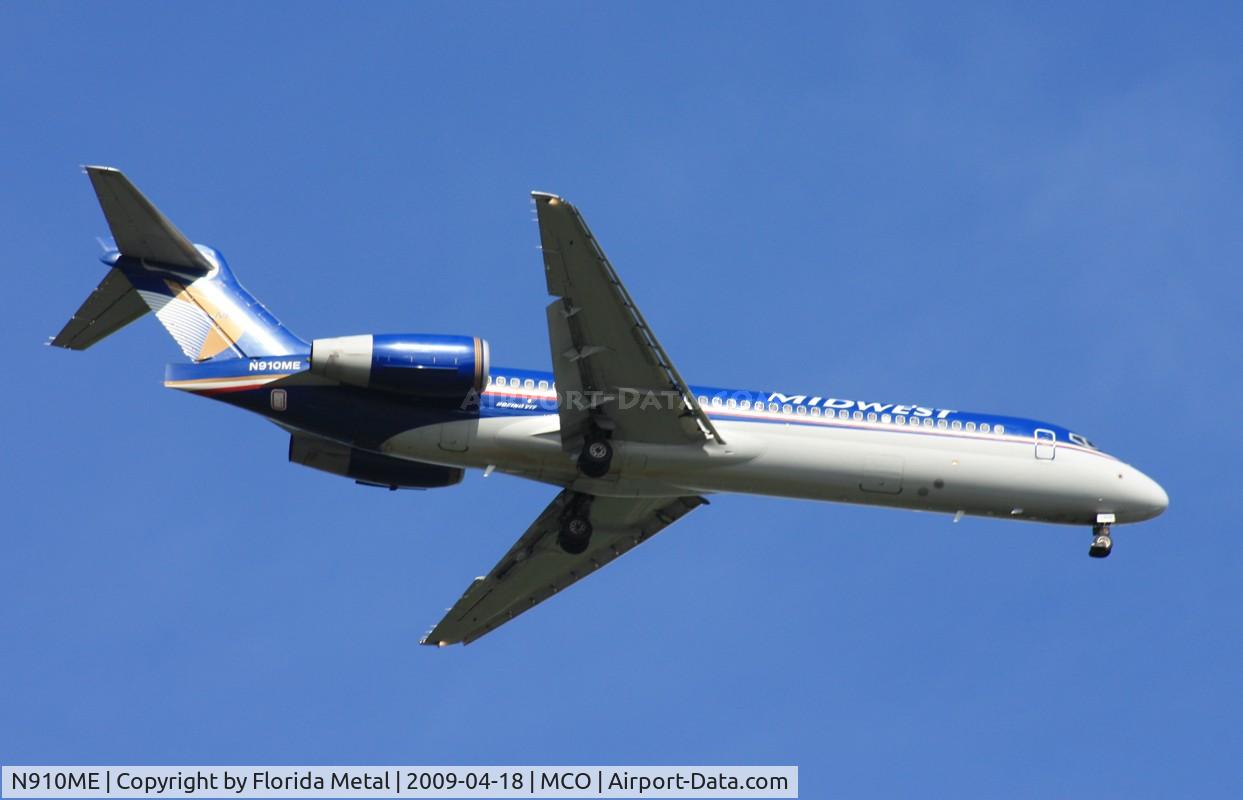 N910ME, 2003 Boeing 717-2BL C/N 55174, Midwest 717