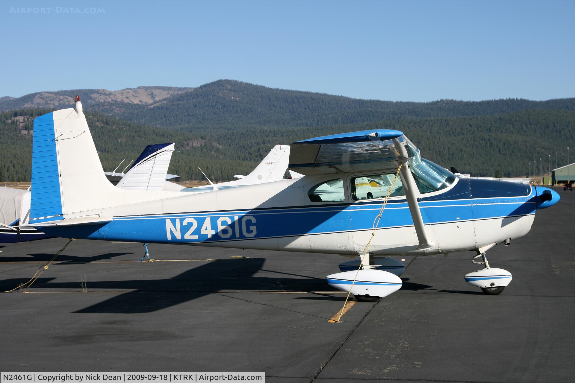 N2461G, 1959 Cessna 182B Skylane C/N 51761, KTRK