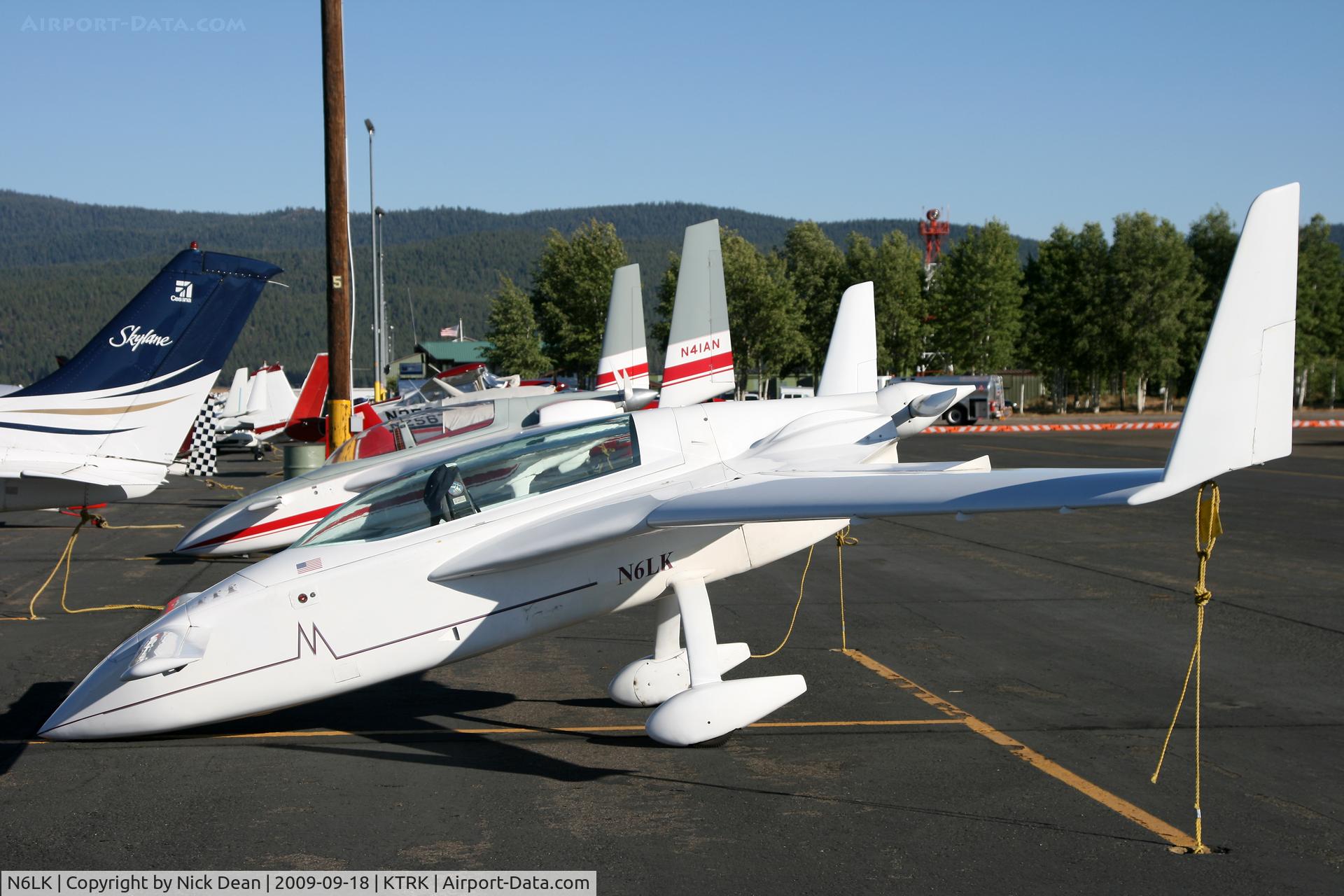 N6LK, 1978 Rutan VariEze C/N 318, KTRK