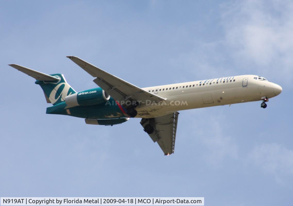N919AT, 2001 Boeing 717-200 C/N 55084, Air Tran 717