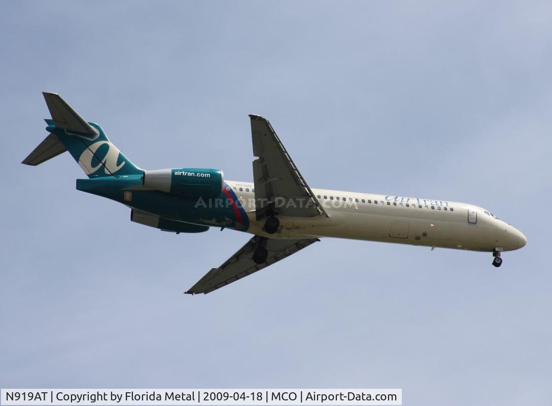 N919AT, 2001 Boeing 717-200 C/N 55084, Air Tran 717