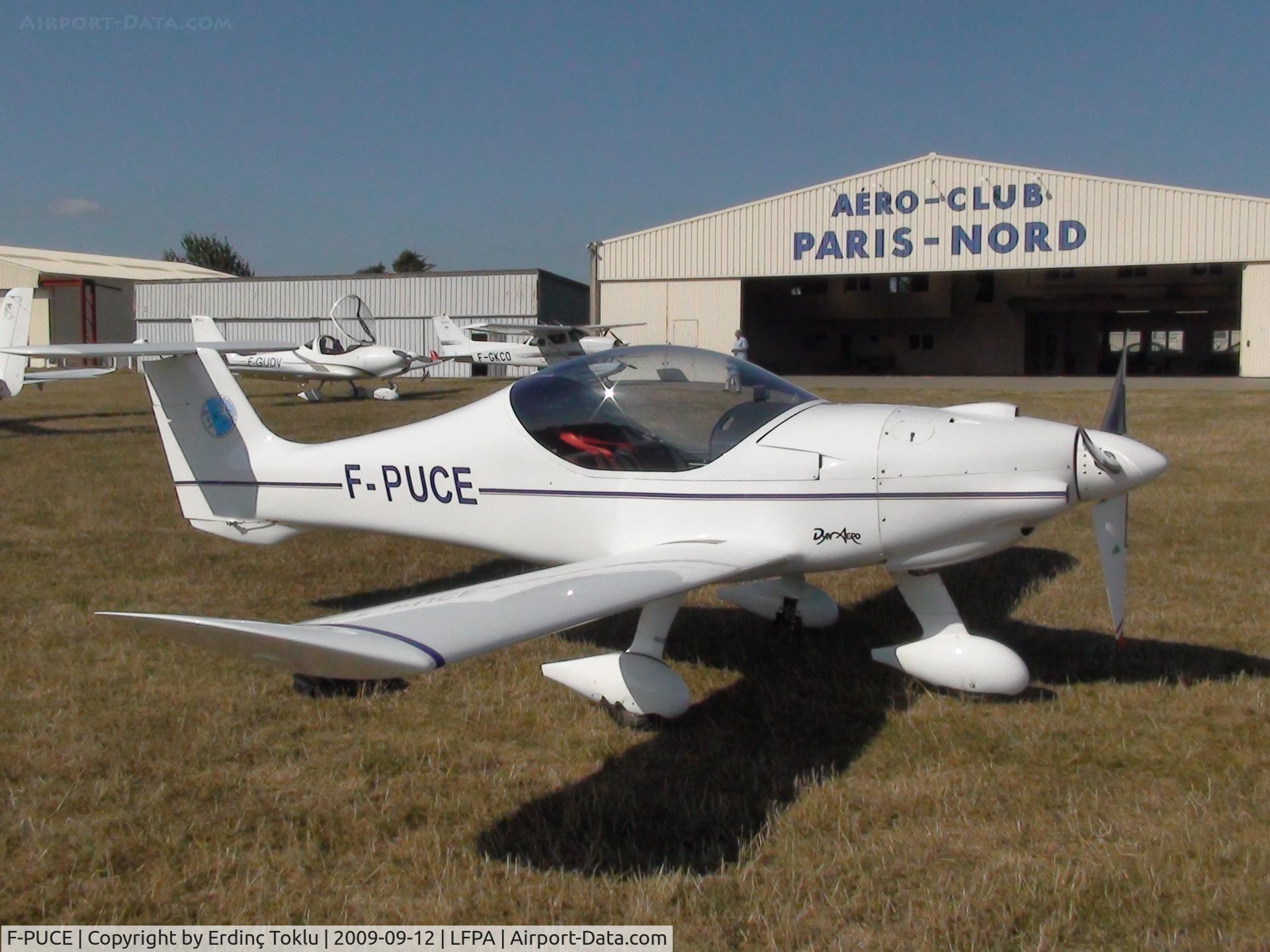 F-PUCE, Dyn'Aero MCR-01 C/N 36, MCR belonging to Laurent Mini at Persan-Beaumont