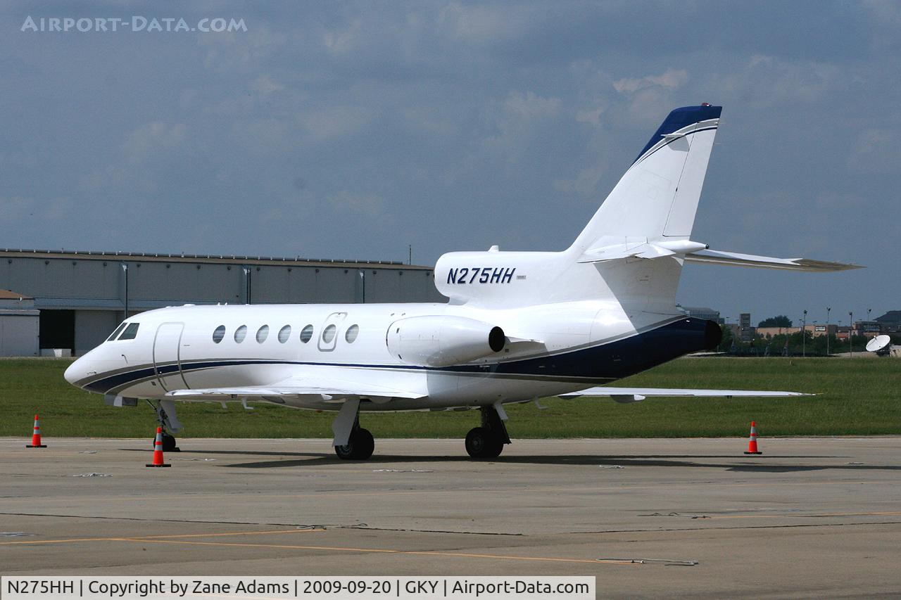 N275HH, 1990 Dassault Falcon 50 C/N 207, In town for the Cowboys game