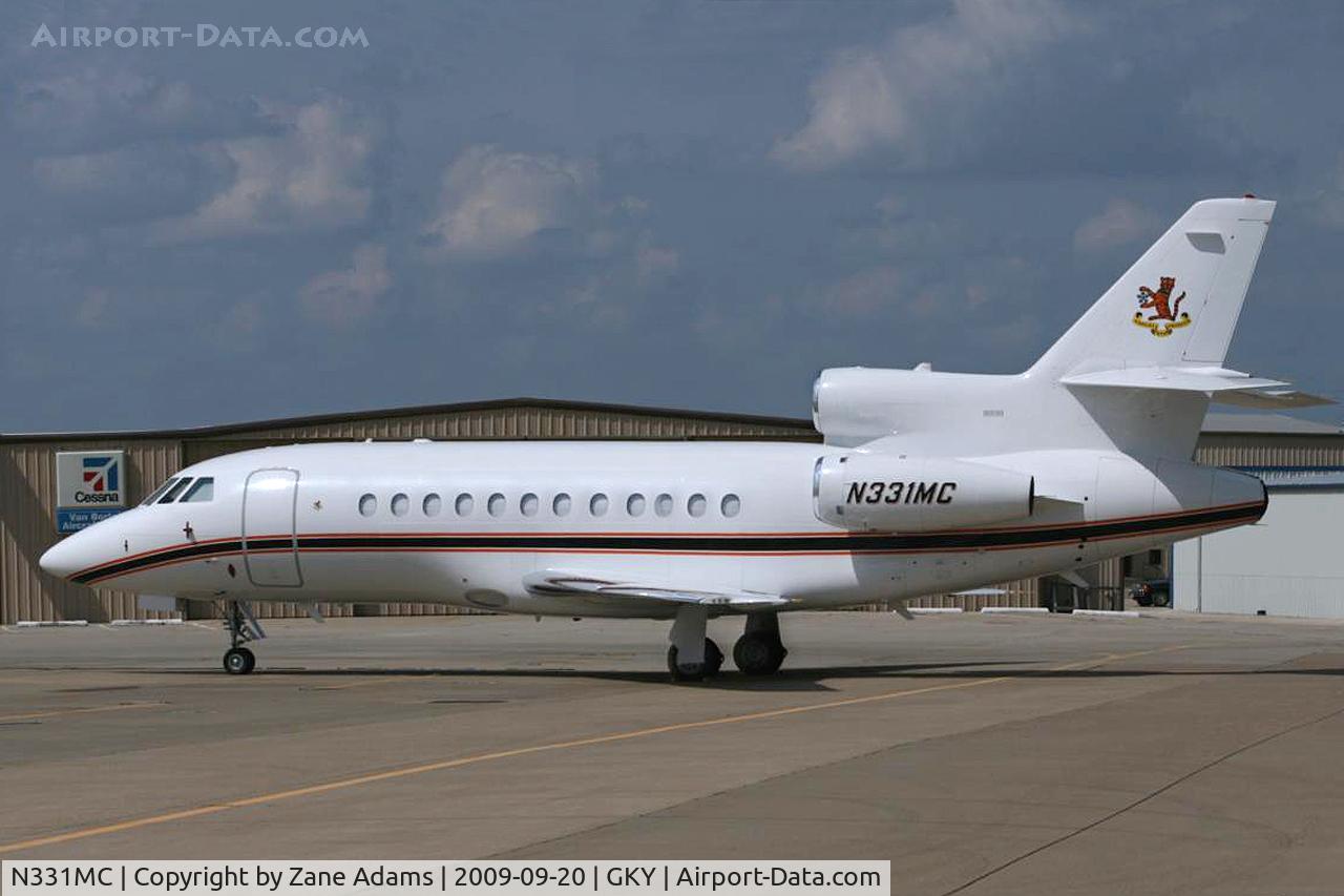 N331MC, 1997 Dassault Falcon 900EX C/N 22, In town for the Cowboys game