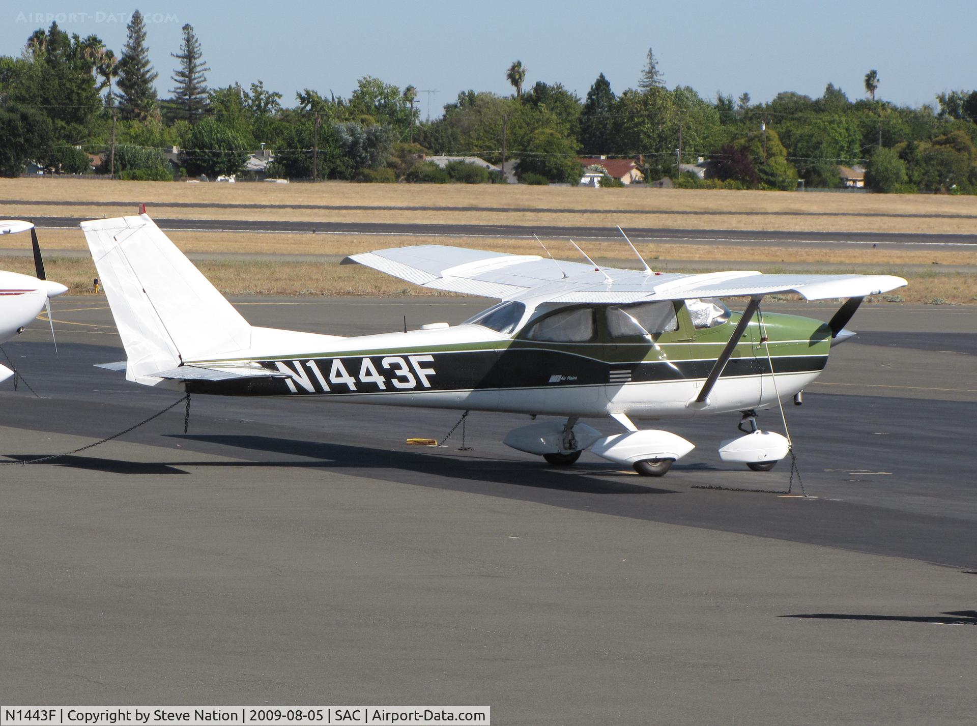 N1443F, 1966 Cessna 172H C/N 17254938, 1966 Cessna 172H visiting from Washington state