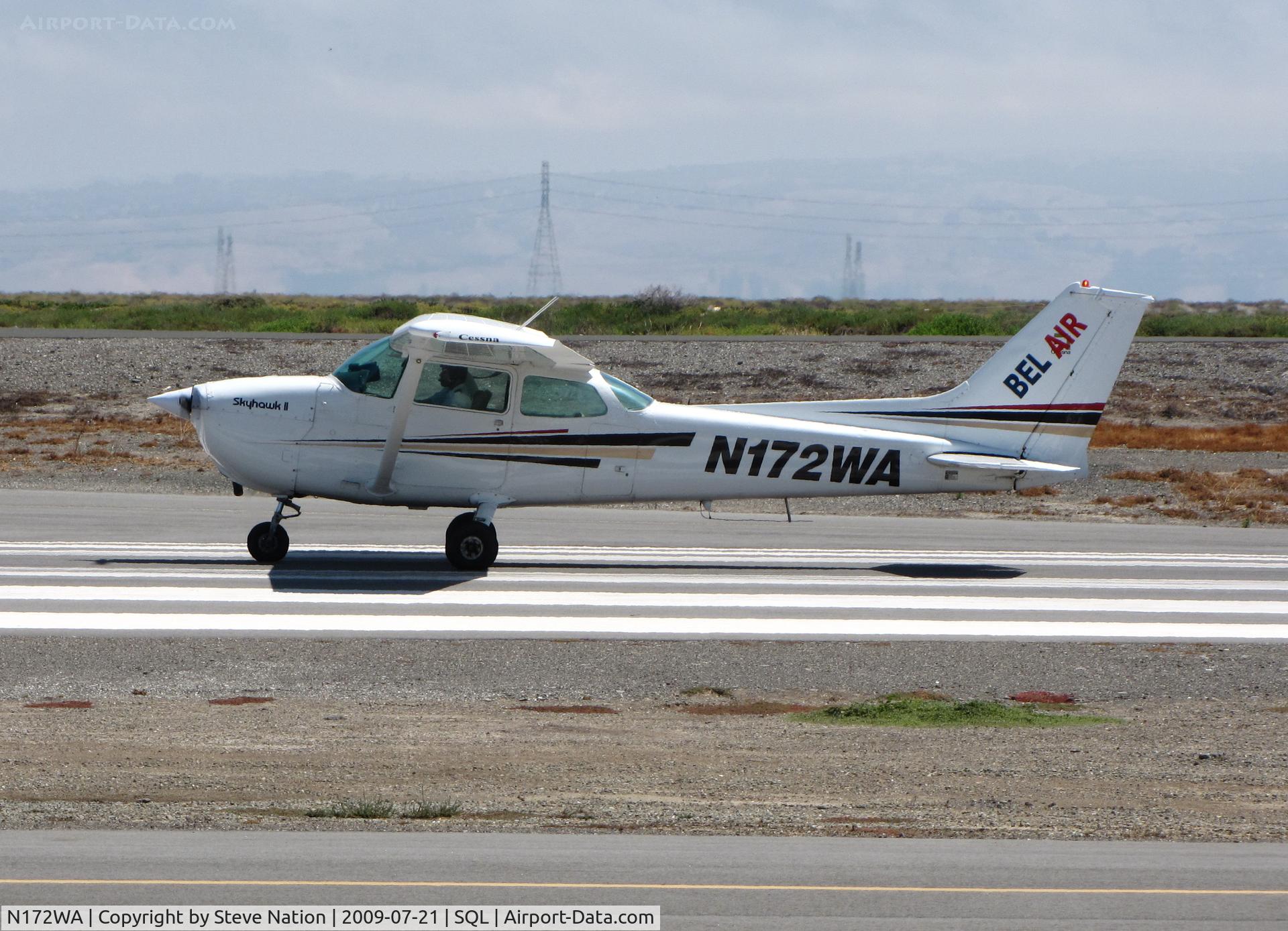 N172WA, 1979 Cessna 172N C/N 17273507, Bel Air 1979 Cessna 172N on take-off roll