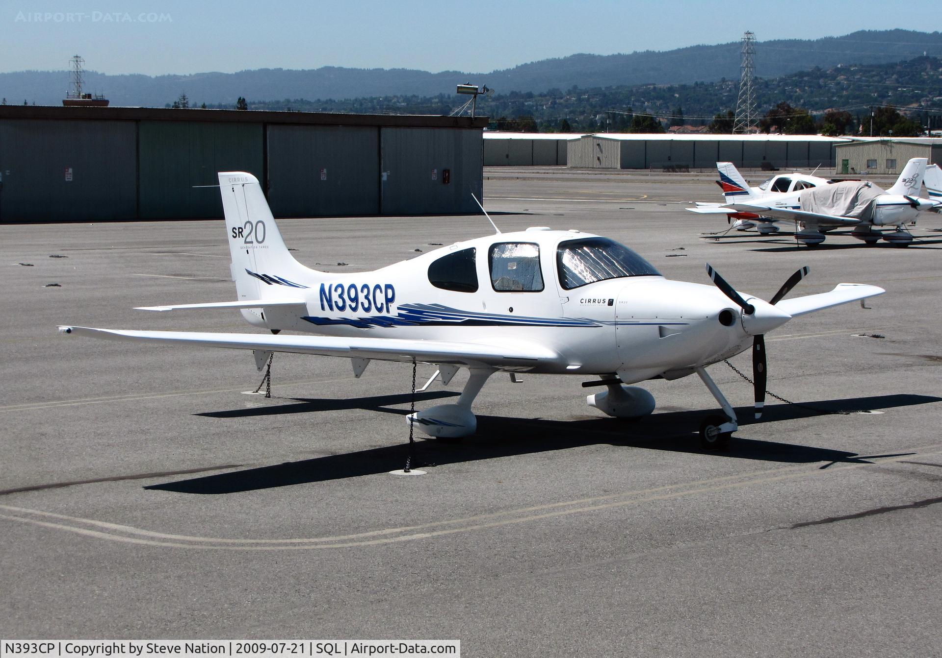 N393CP, 2008 Cirrus SR20 G3 C/N 1924, Locally-based 2008 Cirrus Design Corp SR20