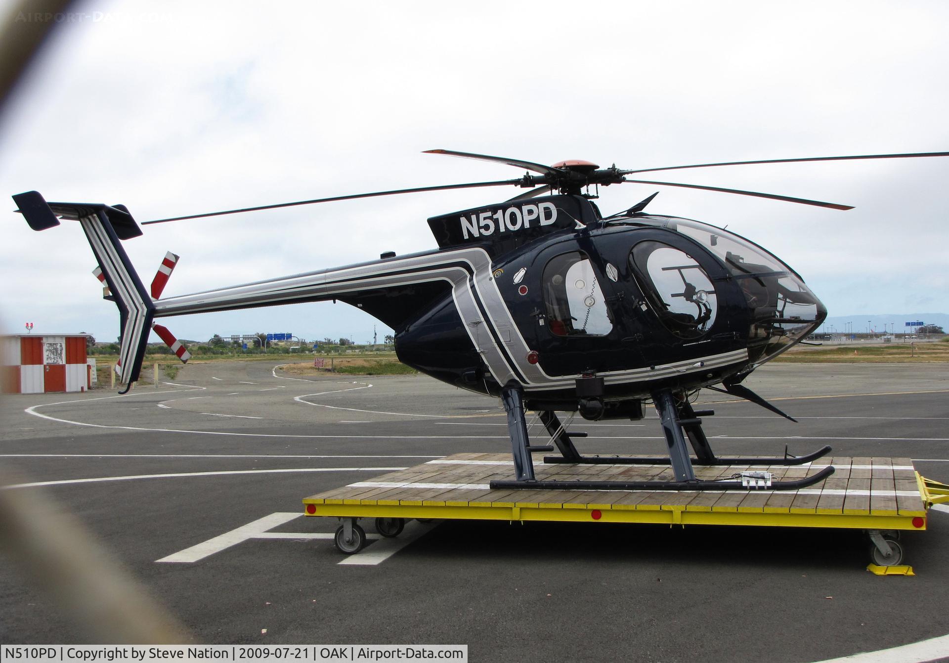 N510PD, 1990 McDonnell Douglas 369E C/N 0400E, City of Oakland's 