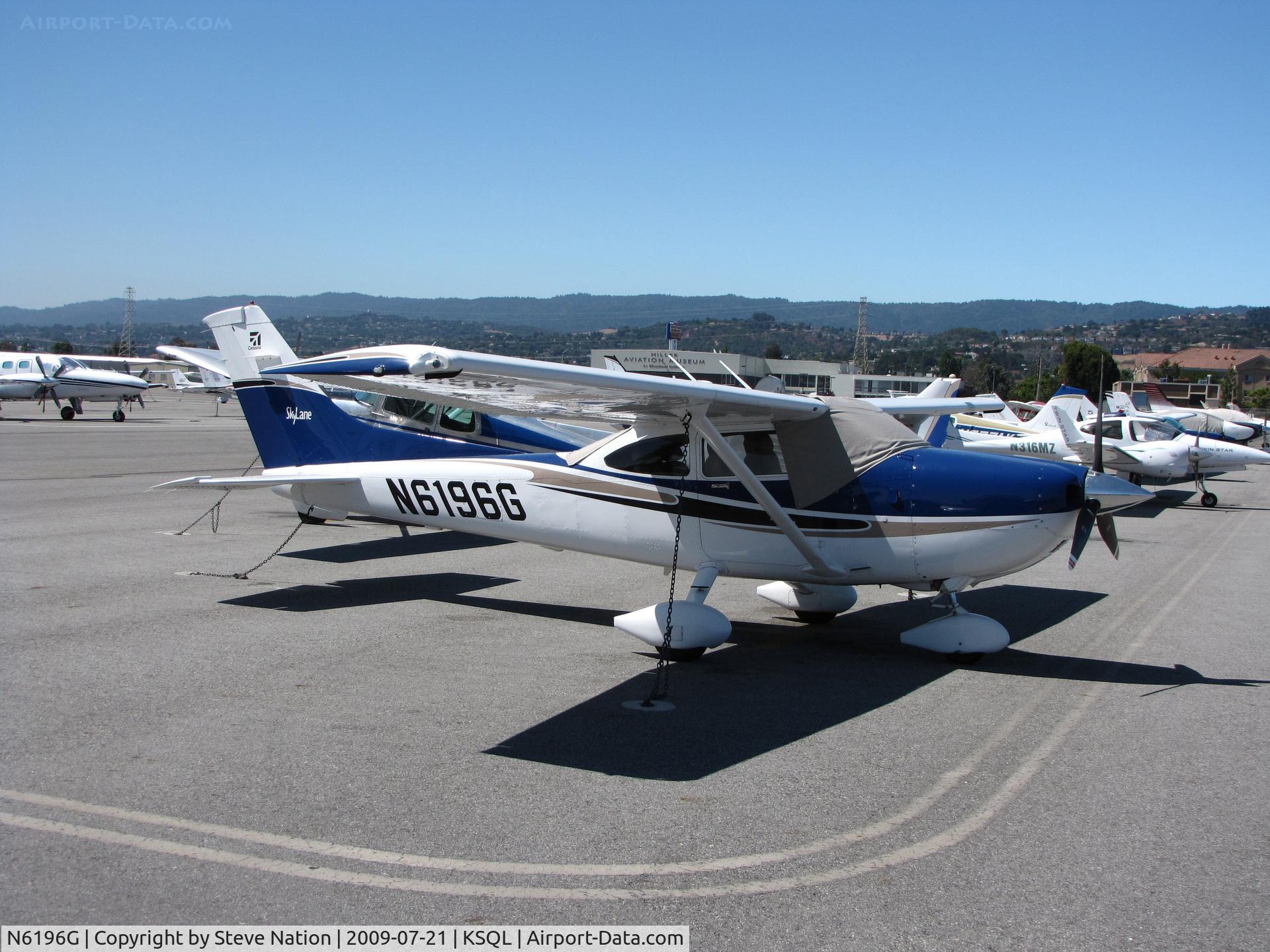 N6196G, 2004 Cessna 182T Skylane C/N 18281397, 2004 Cessna 182T on visitor's ramp