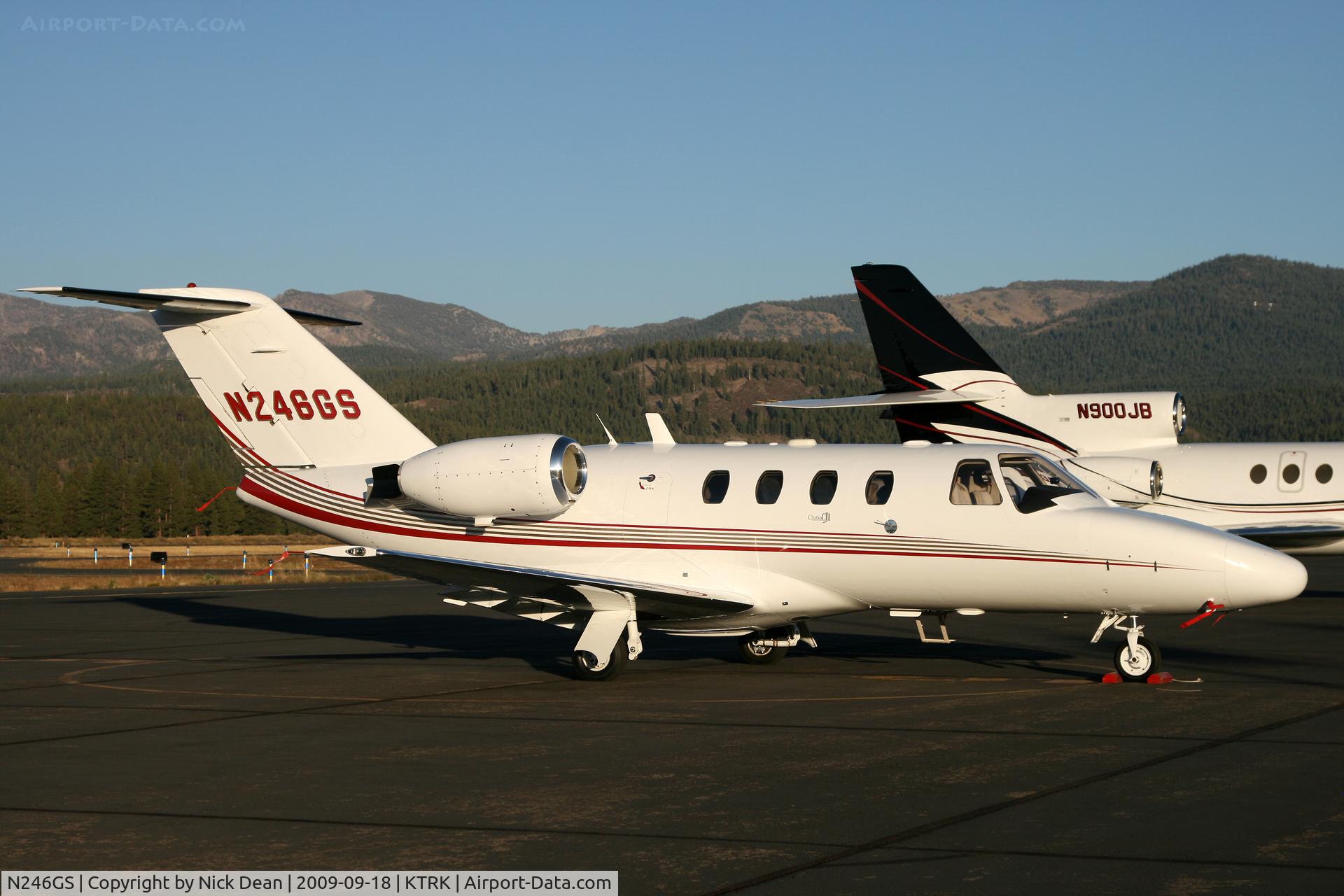 N246GS, 2001 Cessna 525 CitationJet CJ1 C/N 525-0446, KTRK