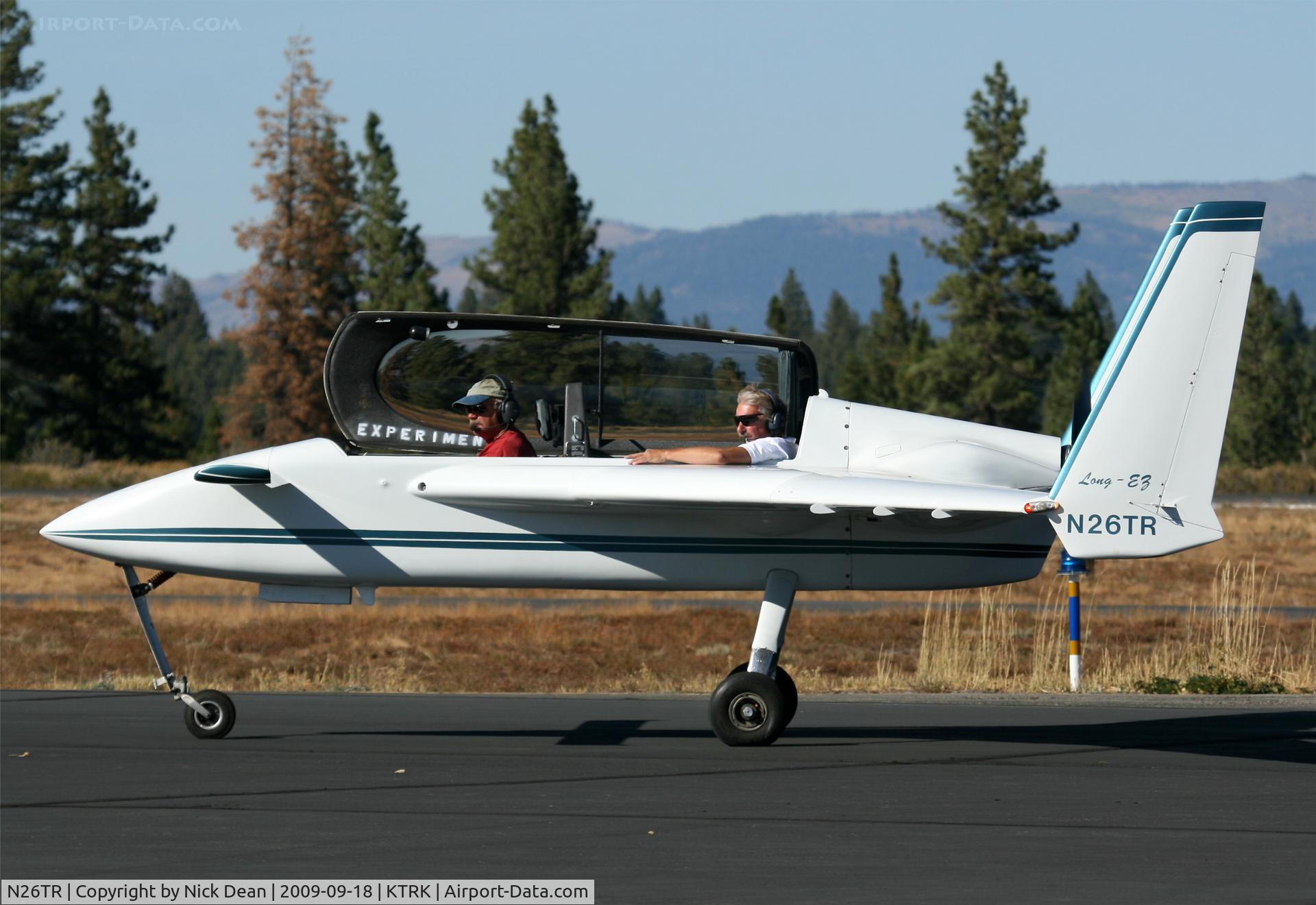 N26TR, 1987 Rutan Long-EZ C/N 2032-L, KTRK