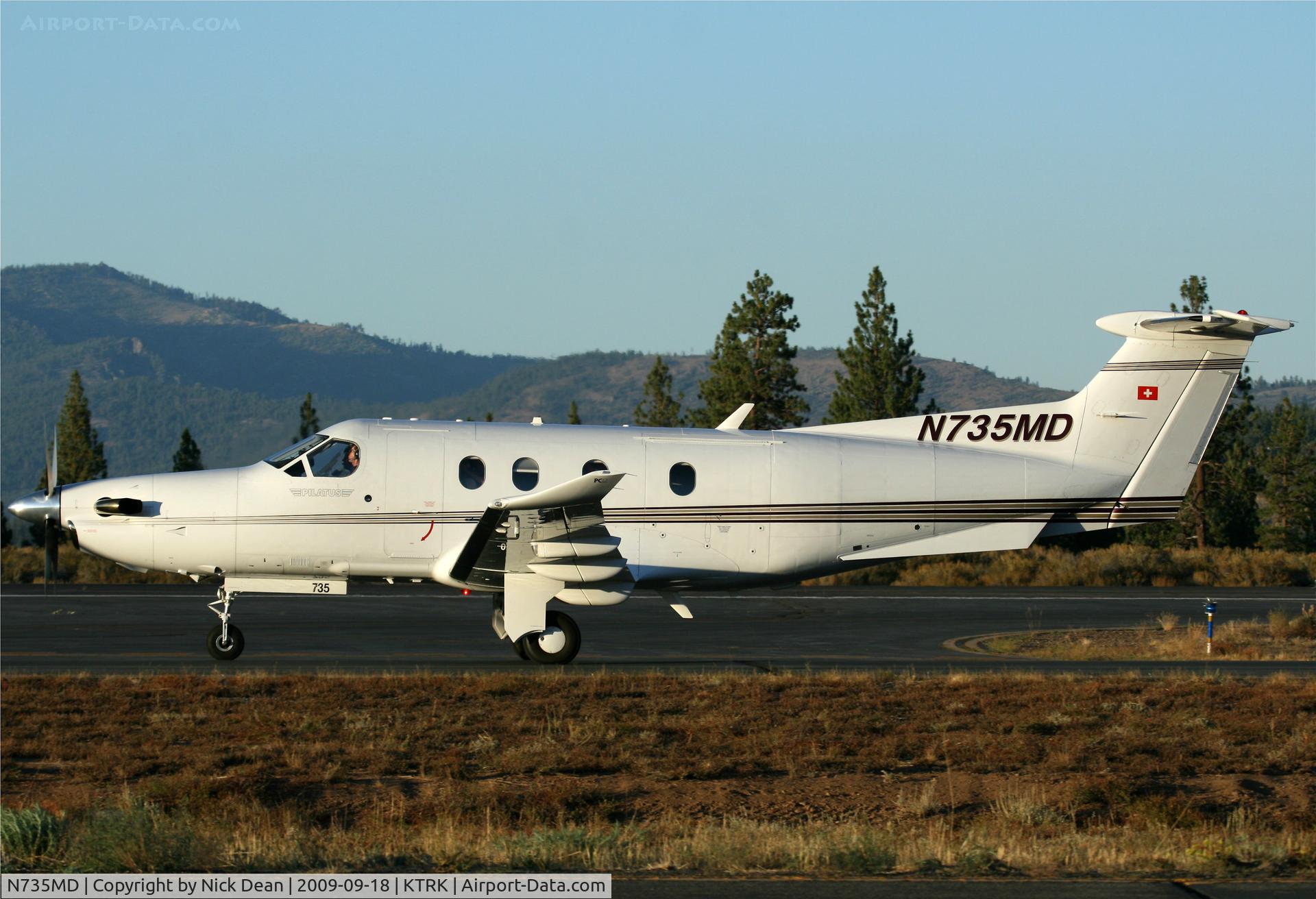 N735MD, 2006 Pilatus PC-12/47 C/N 735, KTRK