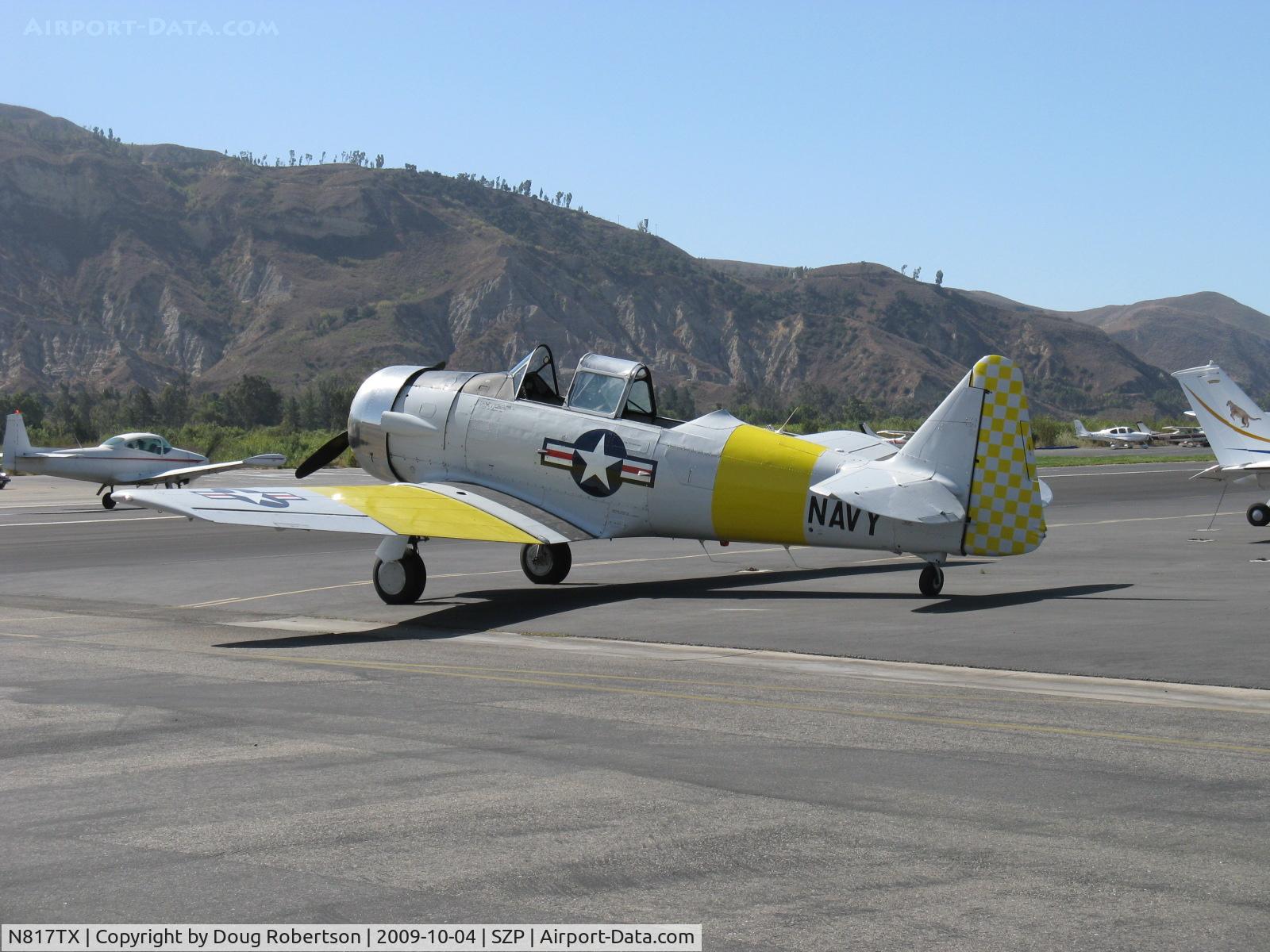 N817TX, 1942 North American AT-6D Texan C/N 88-18022 (42-86241), 1942 North American AT-6D 'Problem Child', P&W R-1340 Wasp 600 Hp