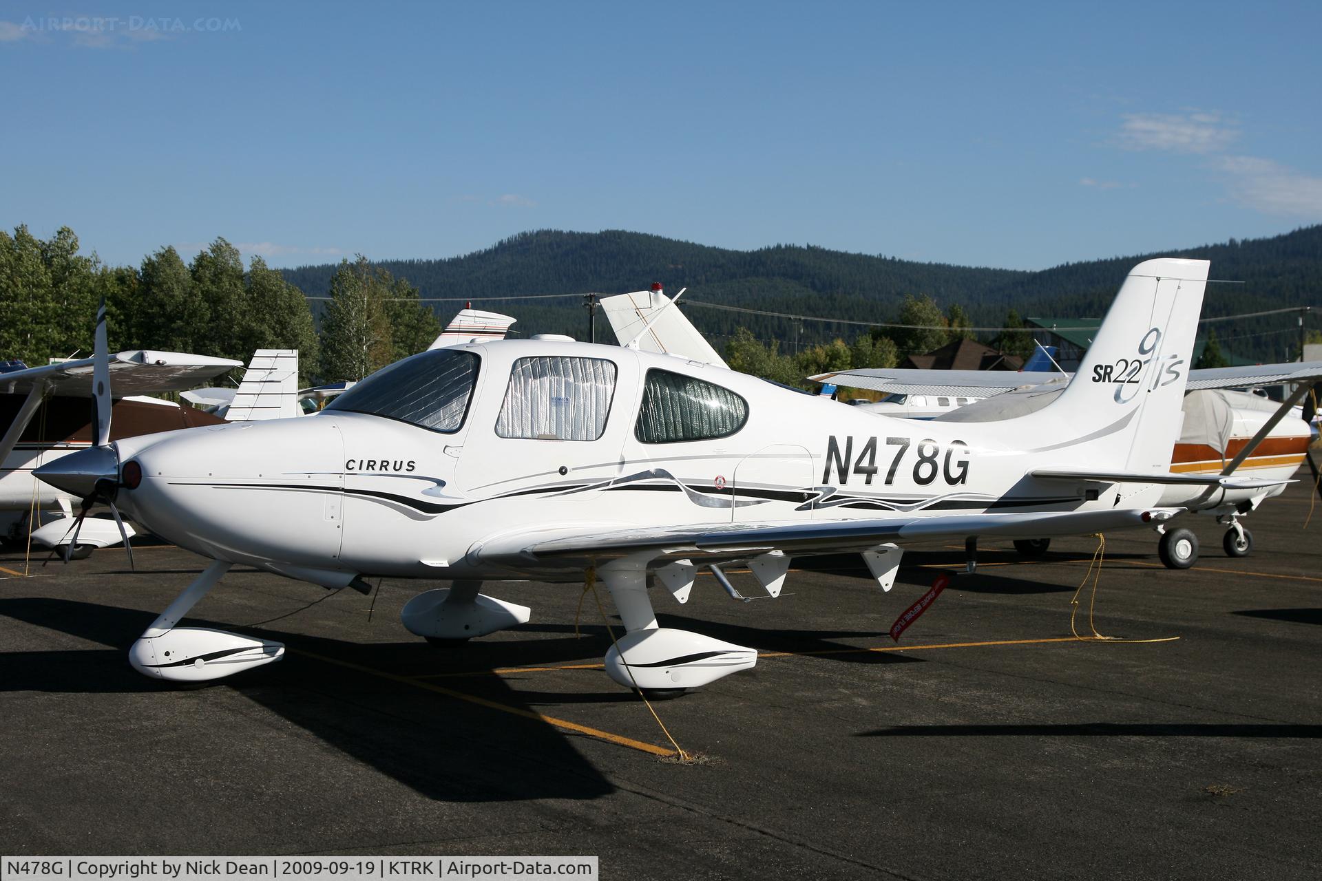 N478G, 2004 Cirrus SR22 C/N 1227, KTRK