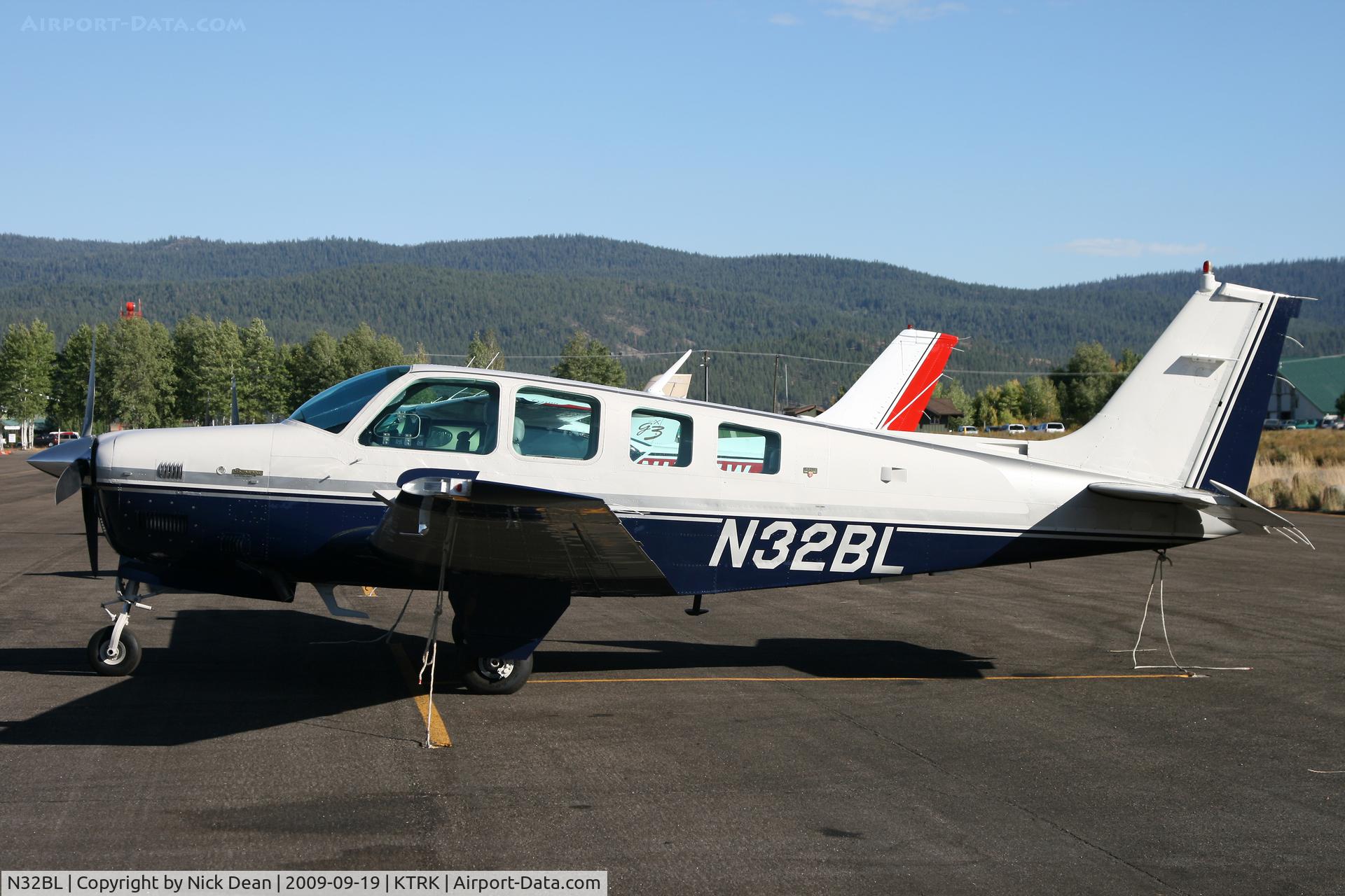 N32BL, 1982 Beech B36TC Bonanza C/N EA-296, KTRK