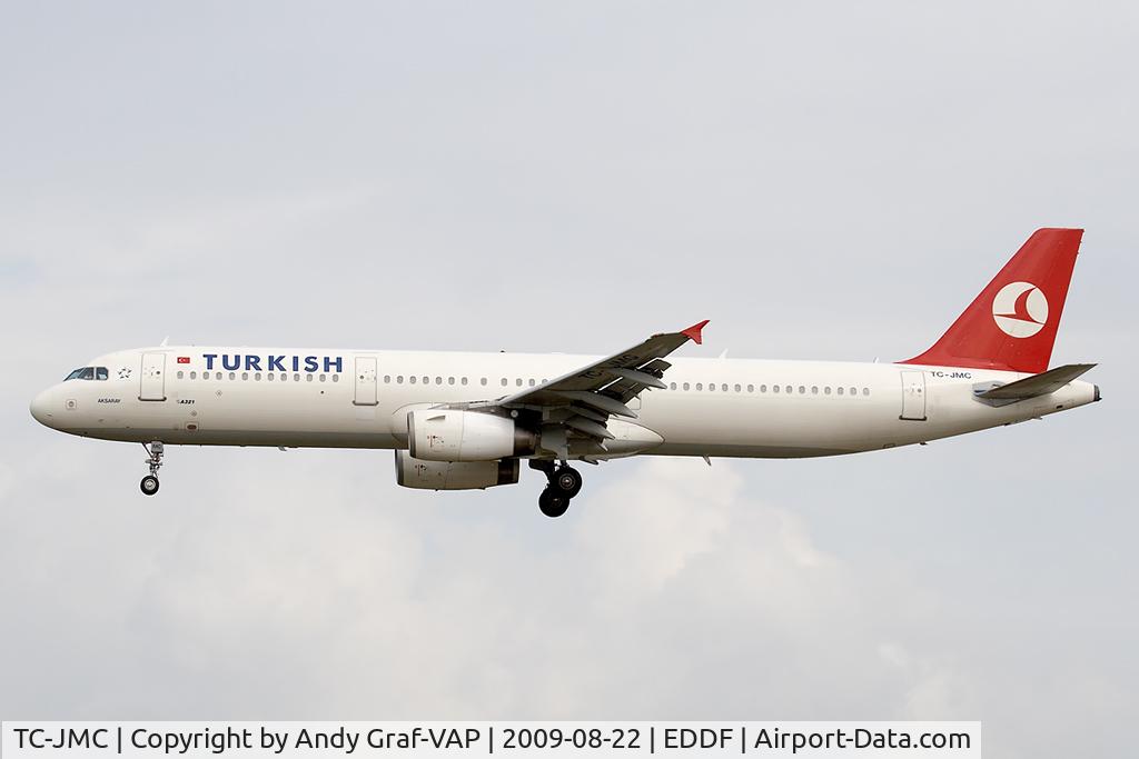 TC-JMC, 1998 Airbus A321-231 C/N 806, Turkish Airlines A321